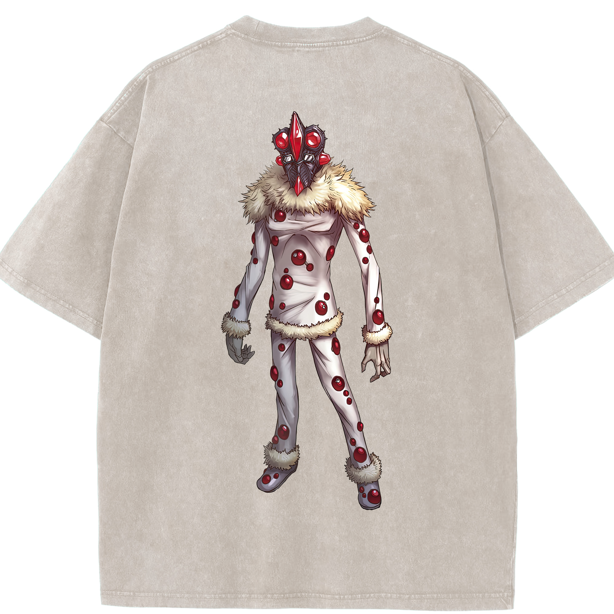 （画像用） ウルトラマン Ultraman 綿100% ヴィンテージ風 半袖Tシャツ（背面プリント）