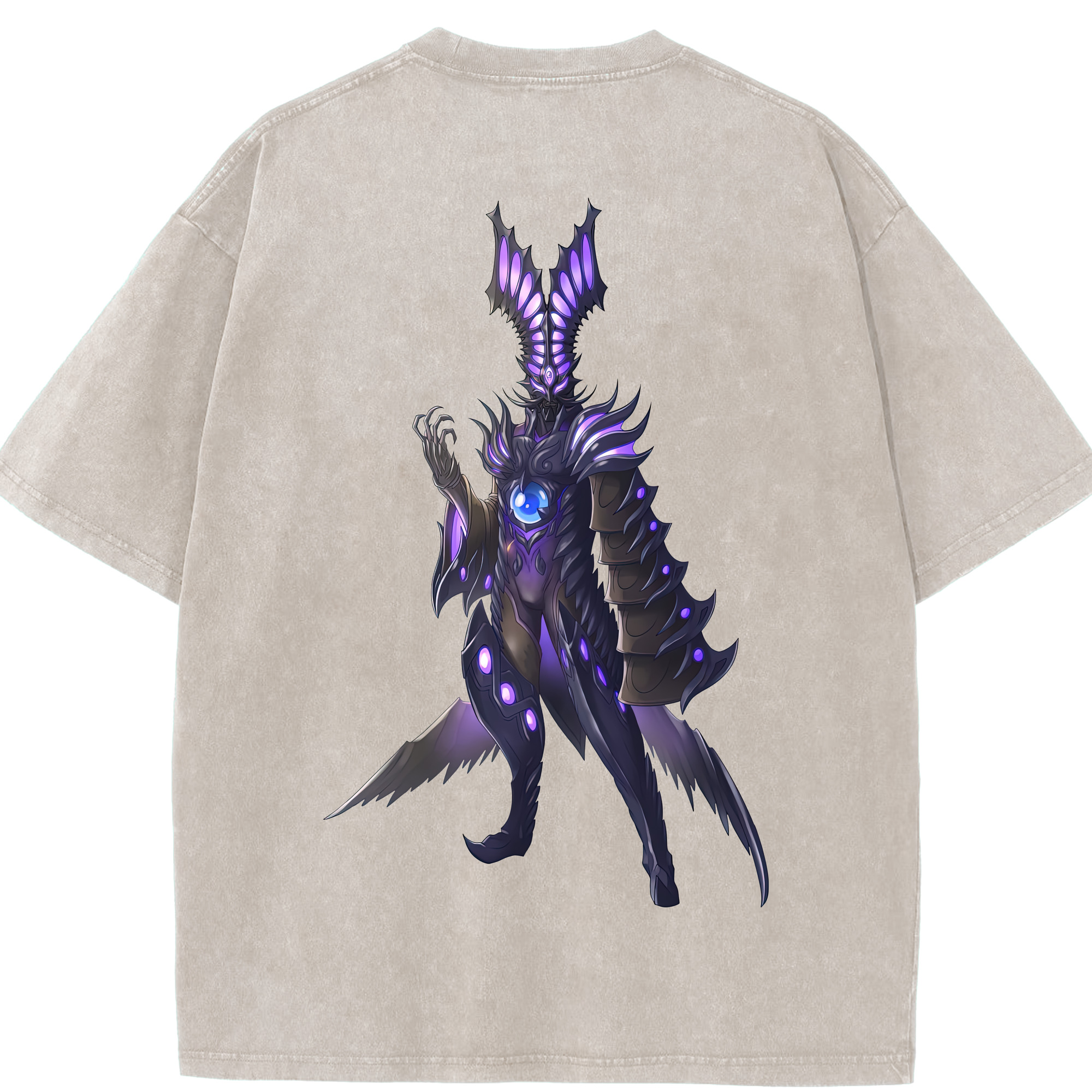 （画像用） ウルトラマン Ultraman 綿100% ヴィンテージ風 半袖Tシャツ（背面プリント）