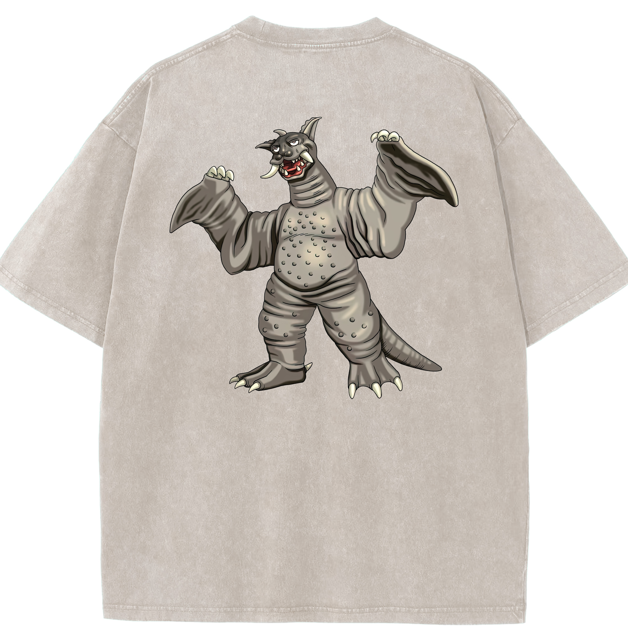 （画像用） ウルトラマン Ultraman 綿100% ヴィンテージ風 半袖Tシャツ（背面プリント）