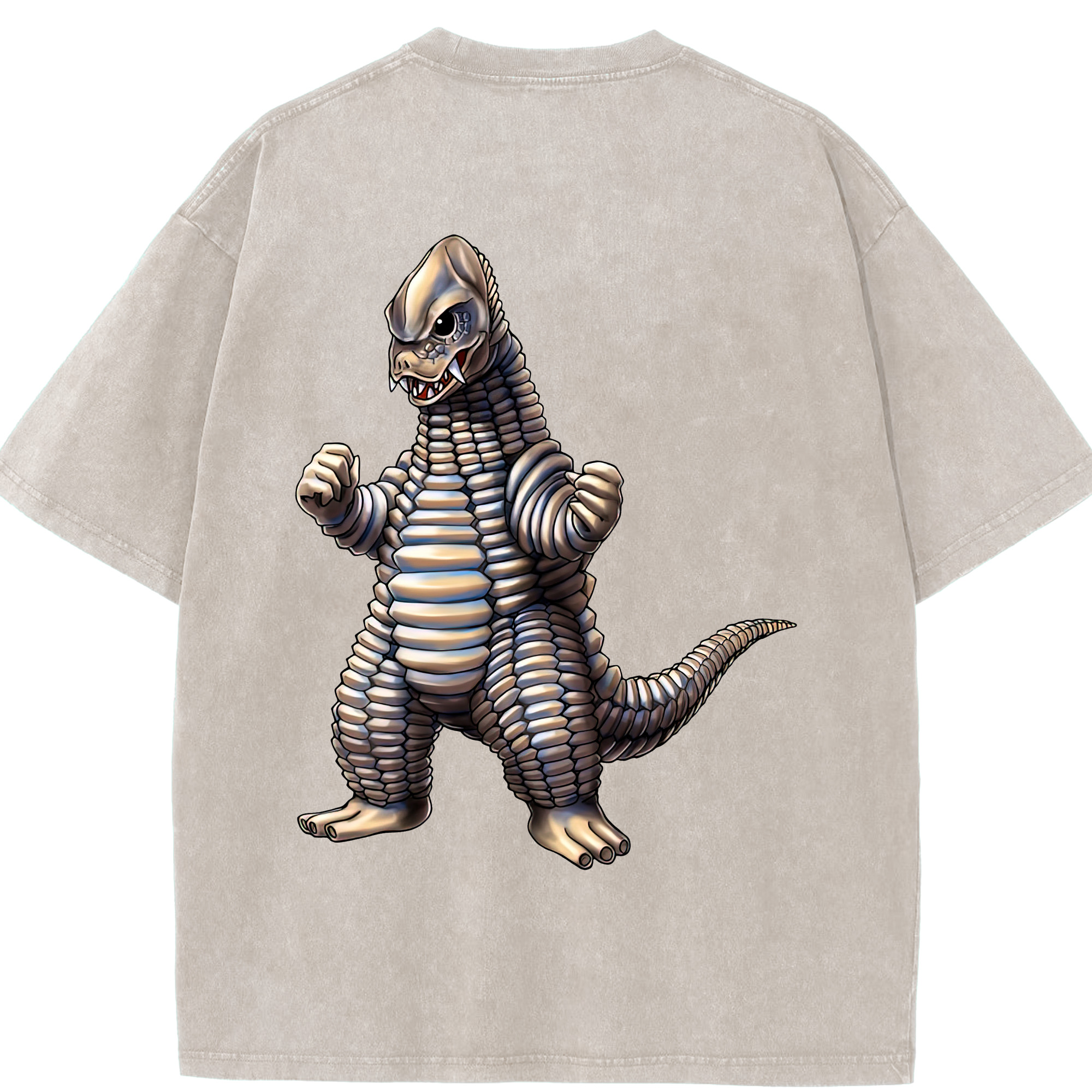 （画像用） ウルトラマン Ultraman 綿100% ヴィンテージ風 半袖Tシャツ（背面プリント）