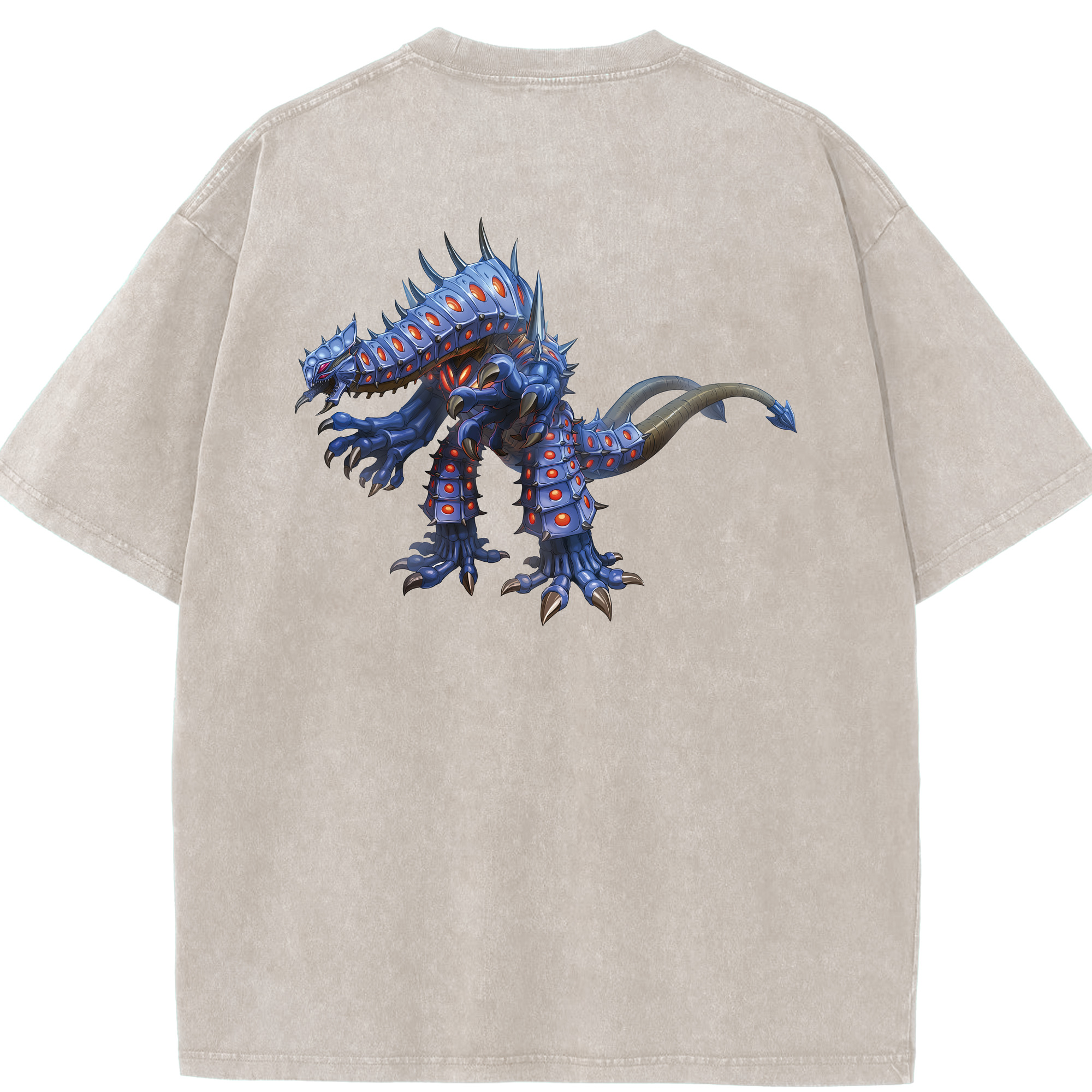 （画像用） ウルトラマン Ultraman 綿100% ヴィンテージ風 半袖Tシャツ（背面プリント）