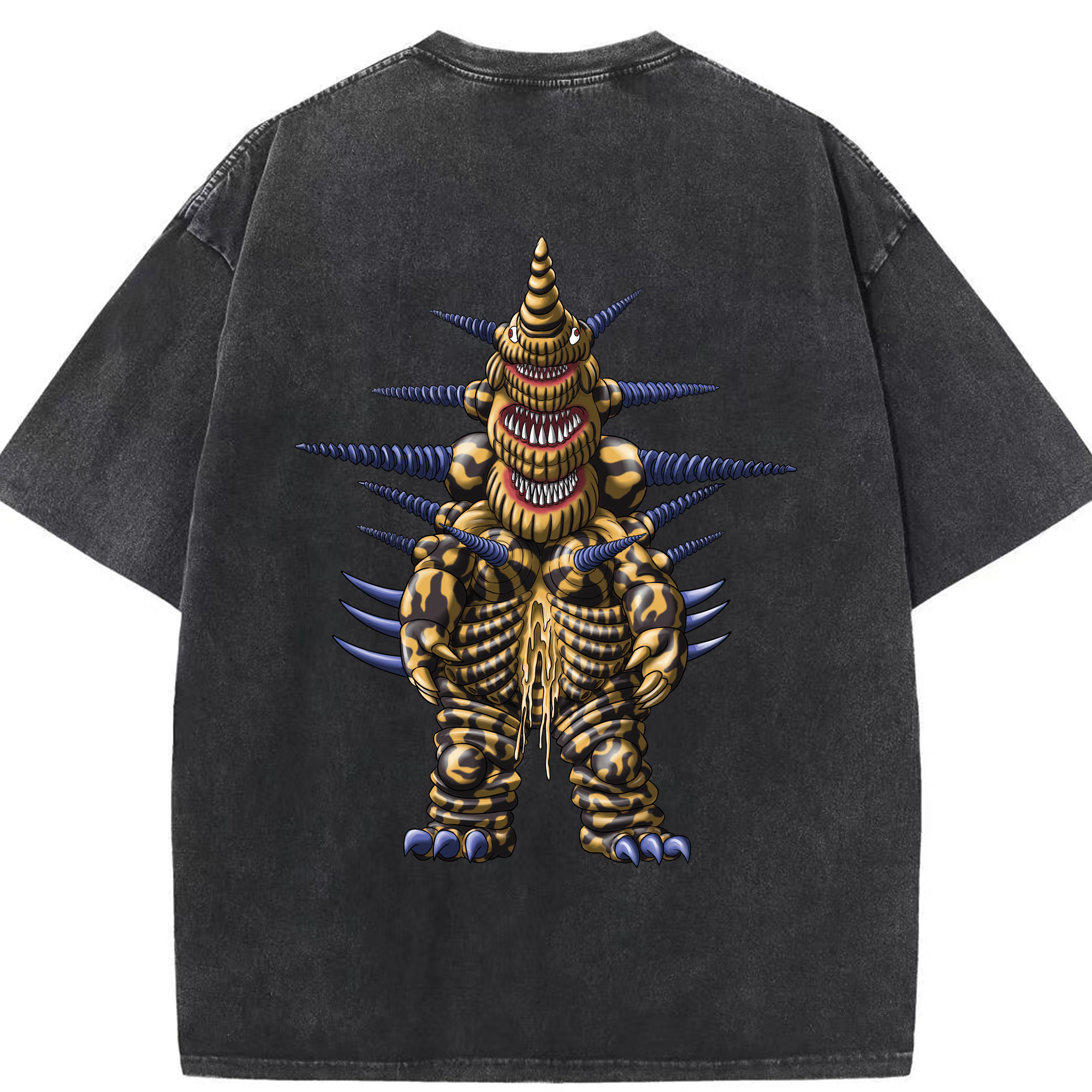 （画像用） ウルトラマン Ultraman 綿100% ヴィンテージ風 半袖Tシャツ（背面プリント）