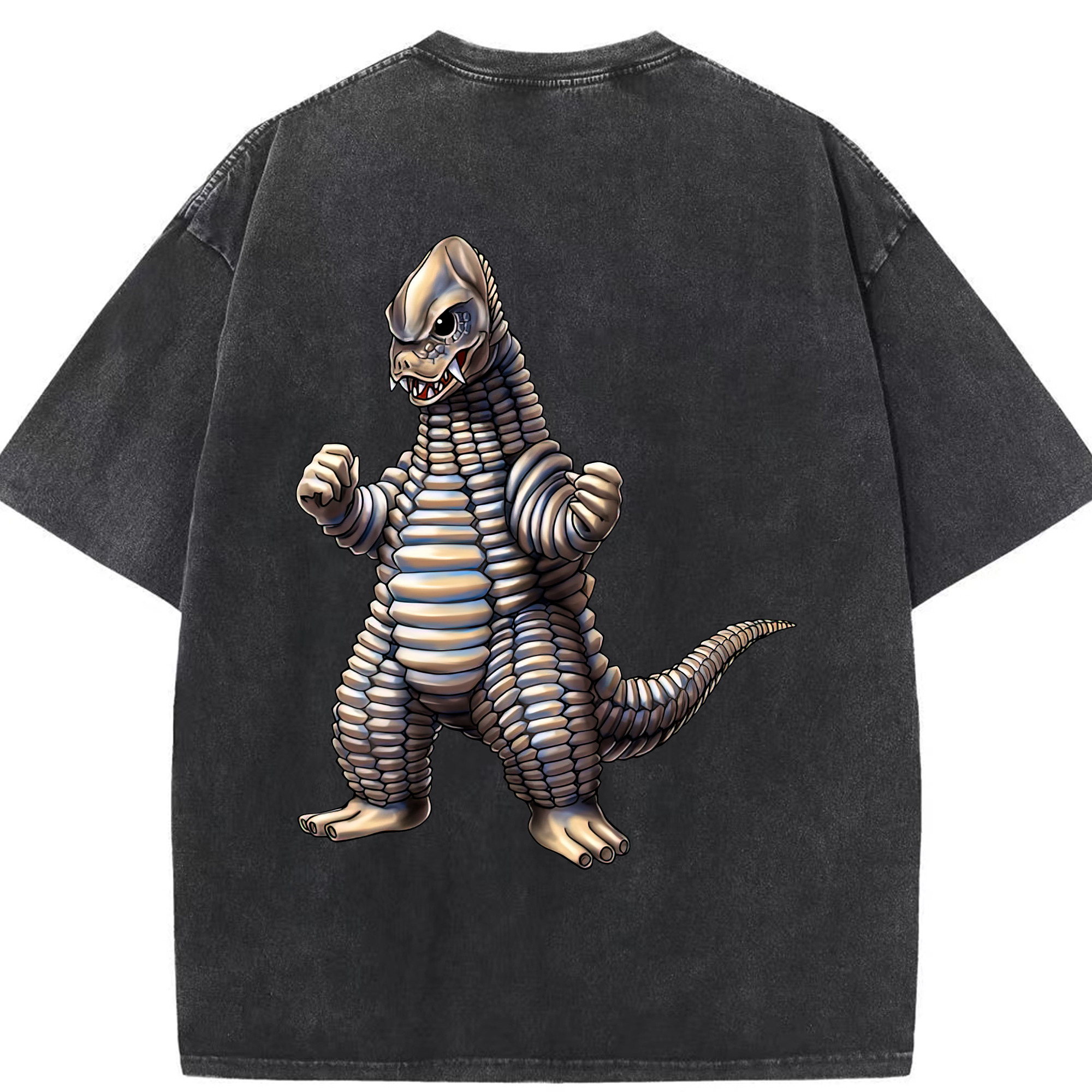 （画像用） ウルトラマン Ultraman 綿100% ヴィンテージ風 半袖Tシャツ（背面プリント）