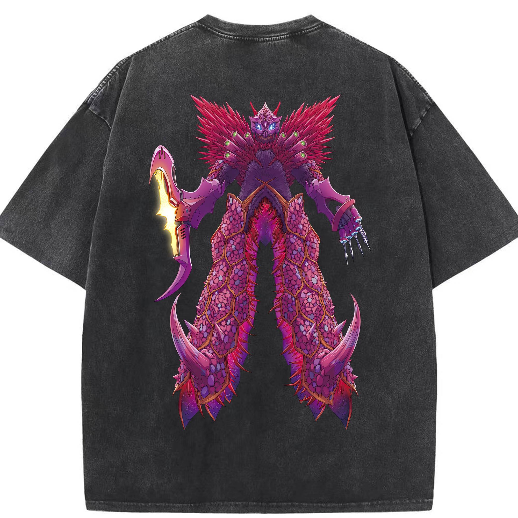 （画像用） ウルトラマン Ultraman 綿100% ヴィンテージ風 半袖Tシャツ（背面プリント）