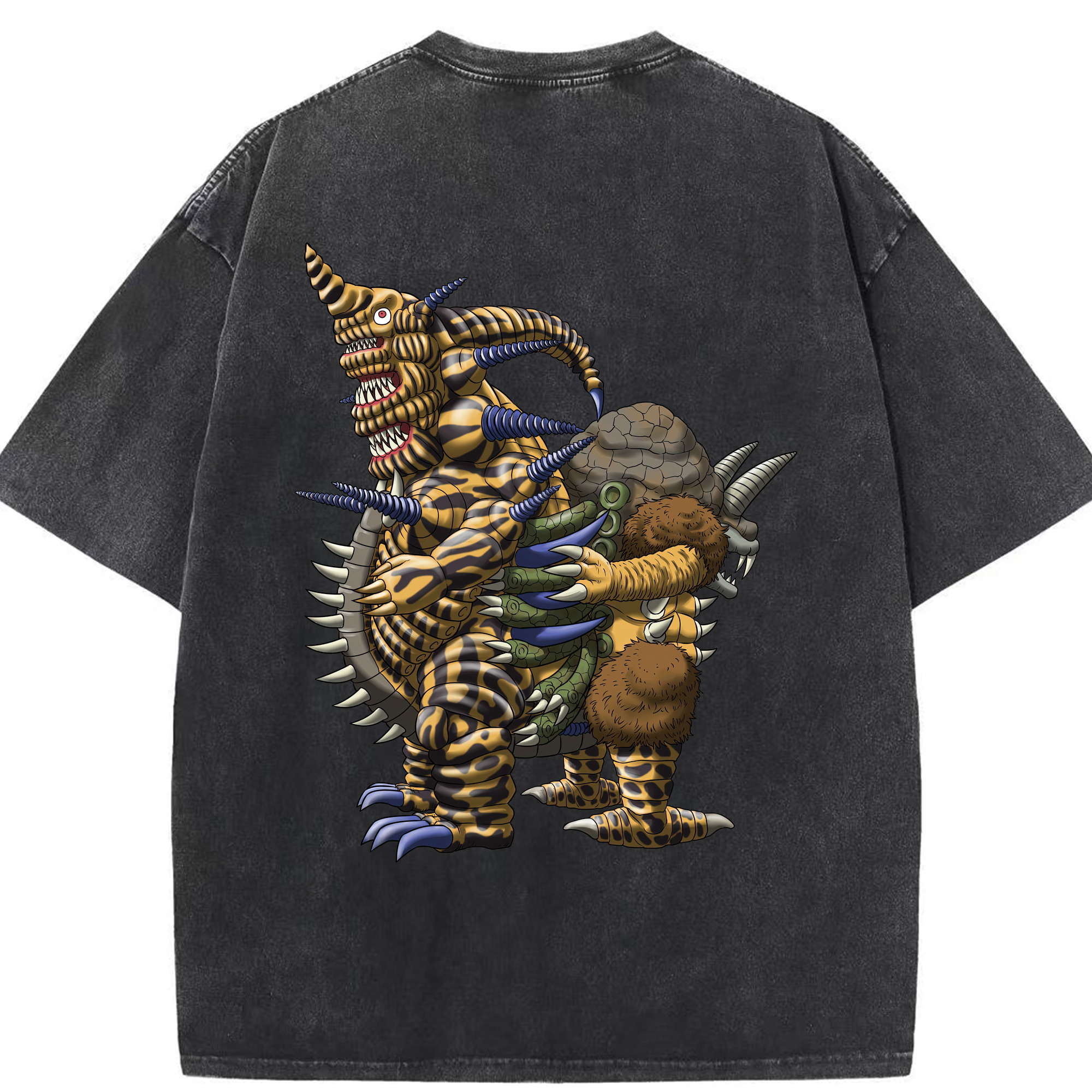 （画像用） ウルトラマン Ultraman 綿100% ヴィンテージ風 半袖Tシャツ（背面プリント）