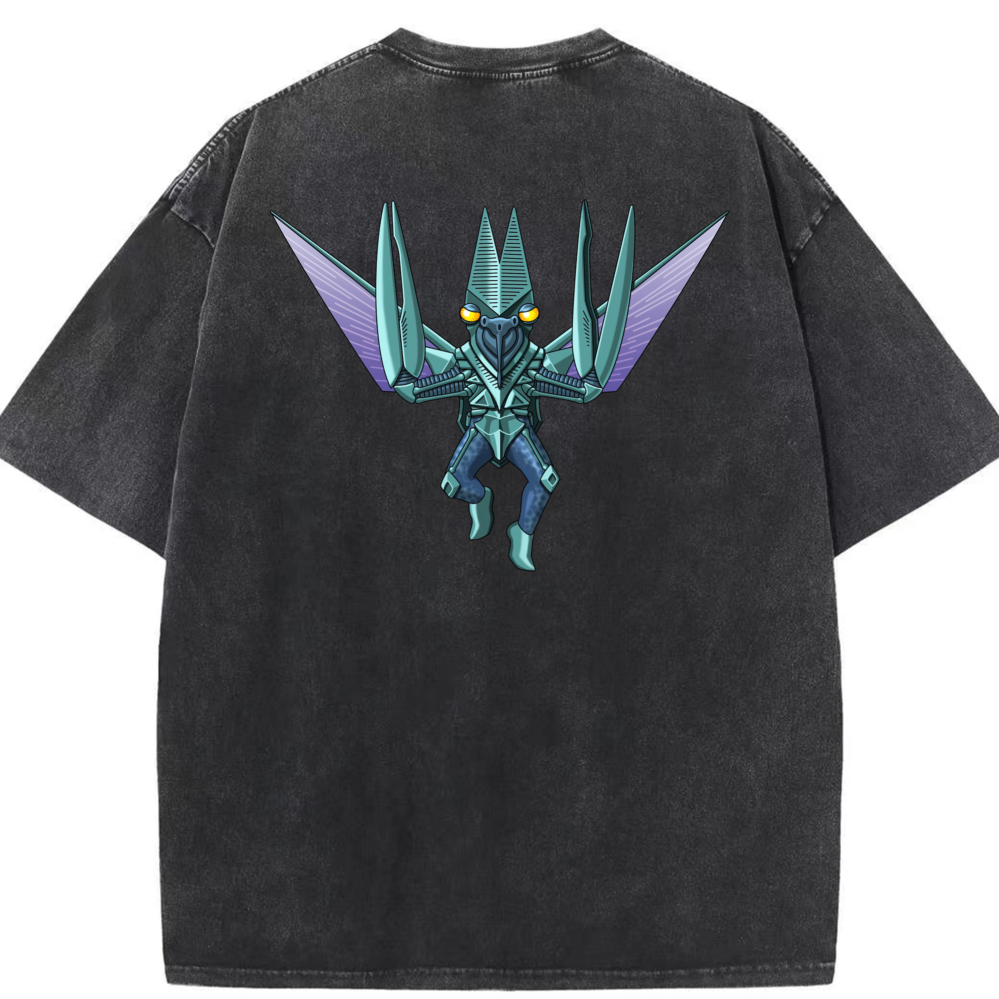 （画像用） ウルトラマン Ultraman 綿100% ヴィンテージ風 半袖Tシャツ（背面プリント）