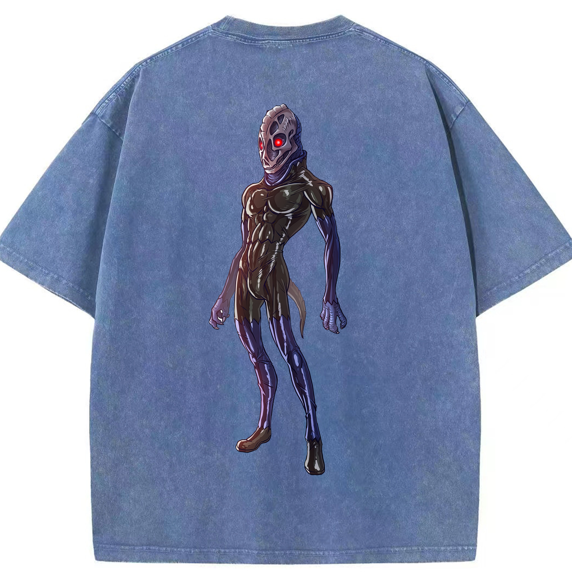 （画像用） ウルトラマン Ultraman 綿100% ヴィンテージ風 半袖Tシャツ（背面プリント）