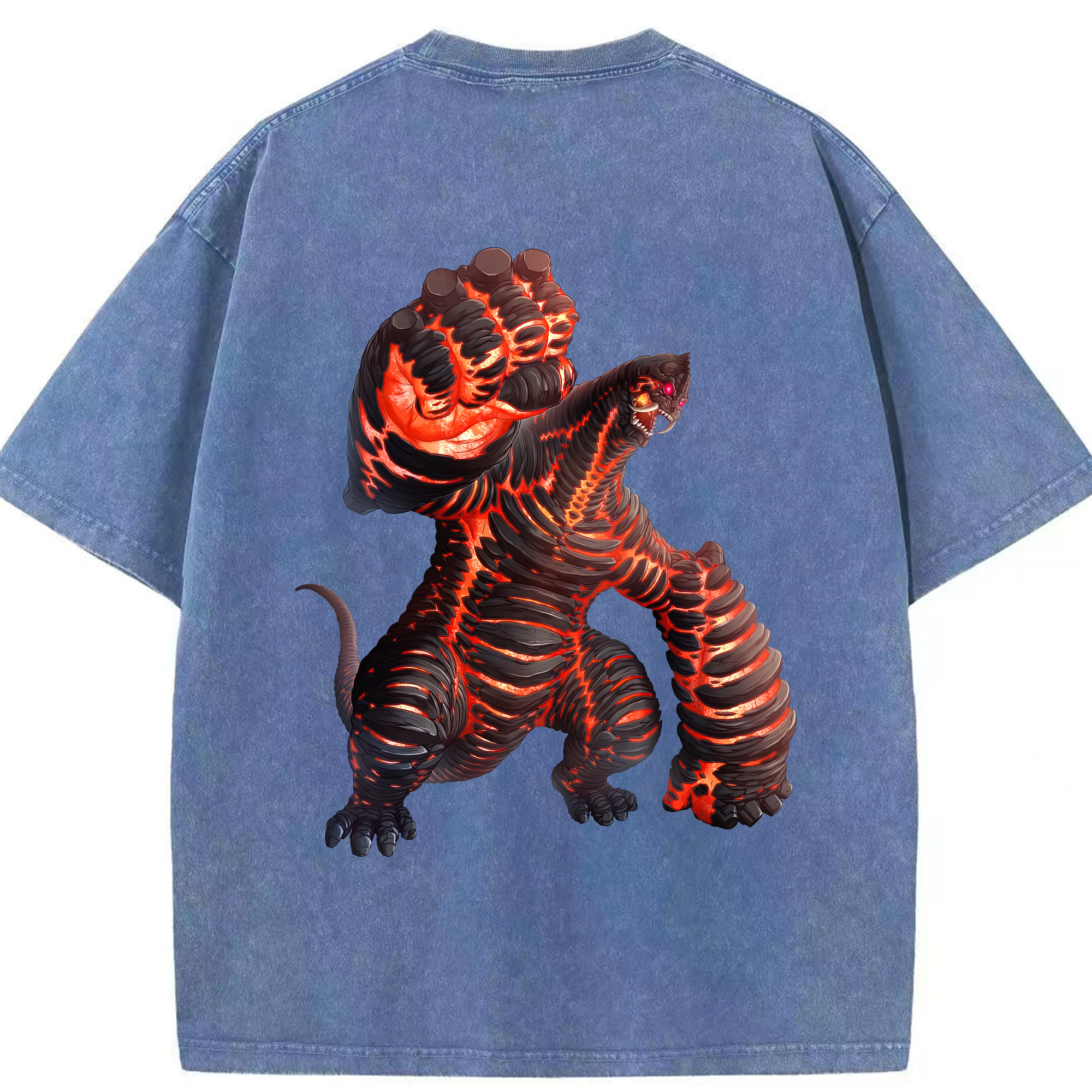 （画像用） ウルトラマン Ultraman 綿100% ヴィンテージ風 半袖Tシャツ（背面プリント）