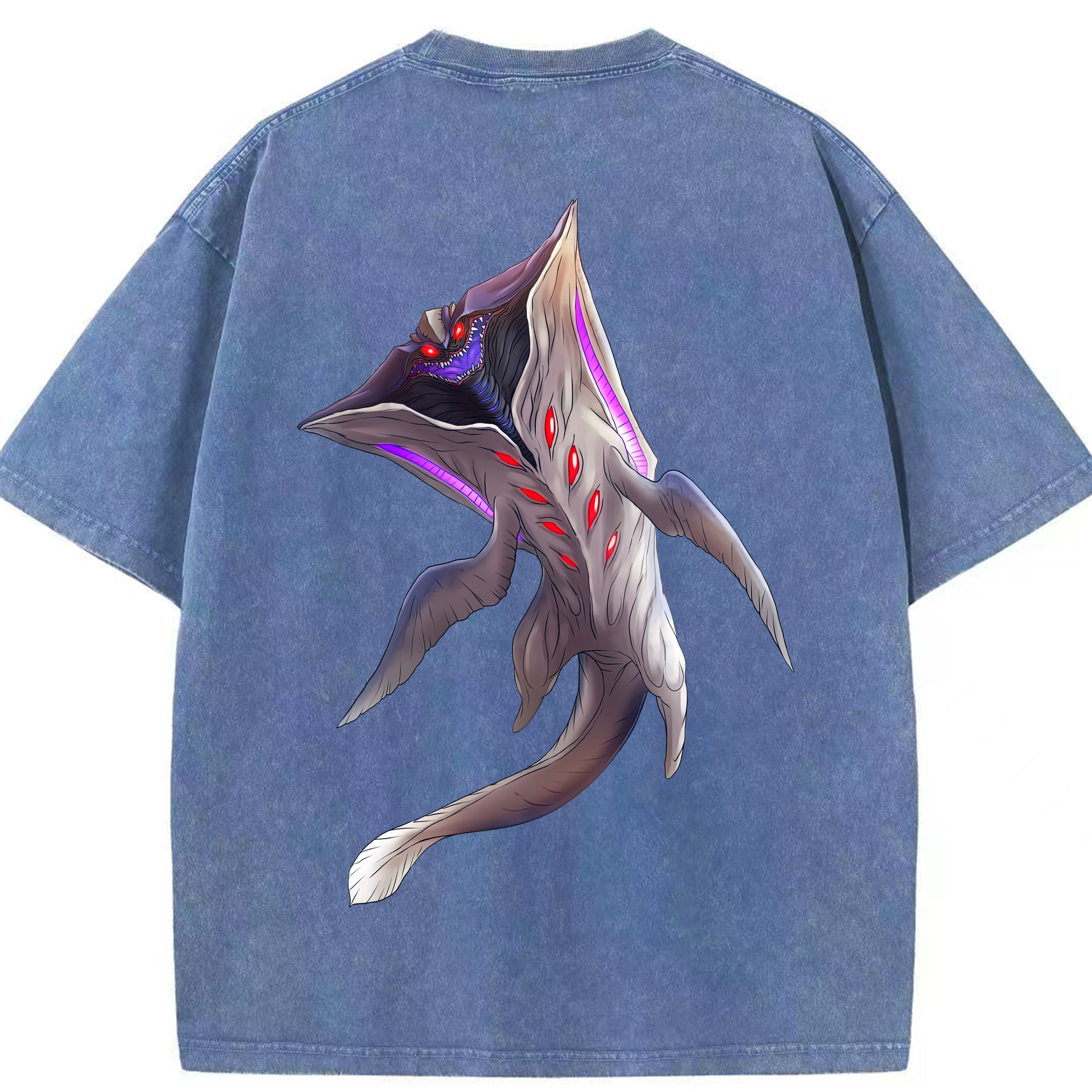 （画像用） ウルトラマン Ultraman 綿100% ヴィンテージ風 半袖Tシャツ（背面プリント）