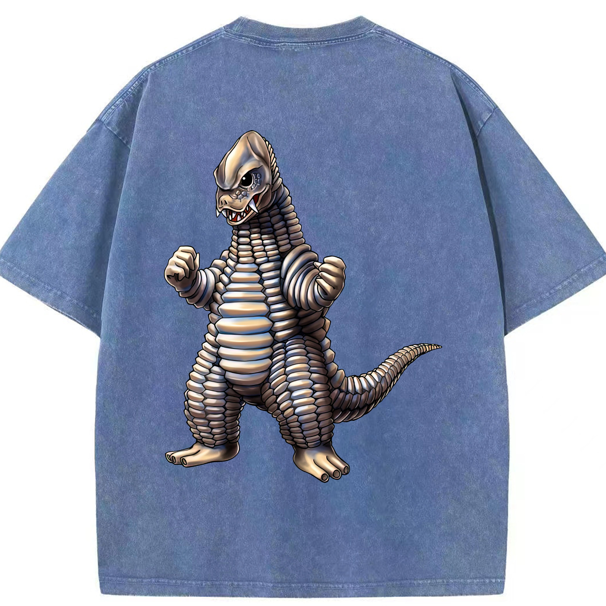 （画像用） ウルトラマン Ultraman 綿100% ヴィンテージ風 半袖Tシャツ（背面プリント）
