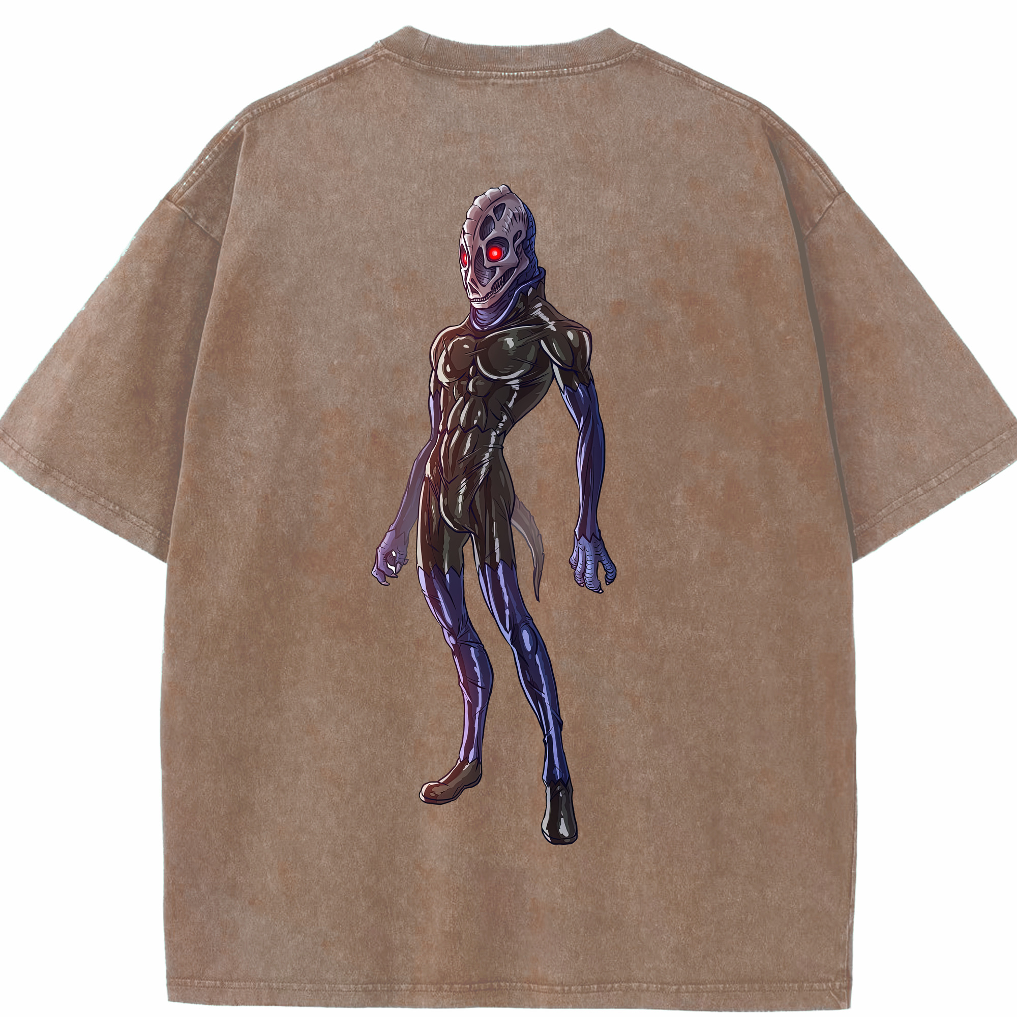 （画像用） ウルトラマン Ultraman 綿100% ヴィンテージ風 半袖Tシャツ（背面プリント）
