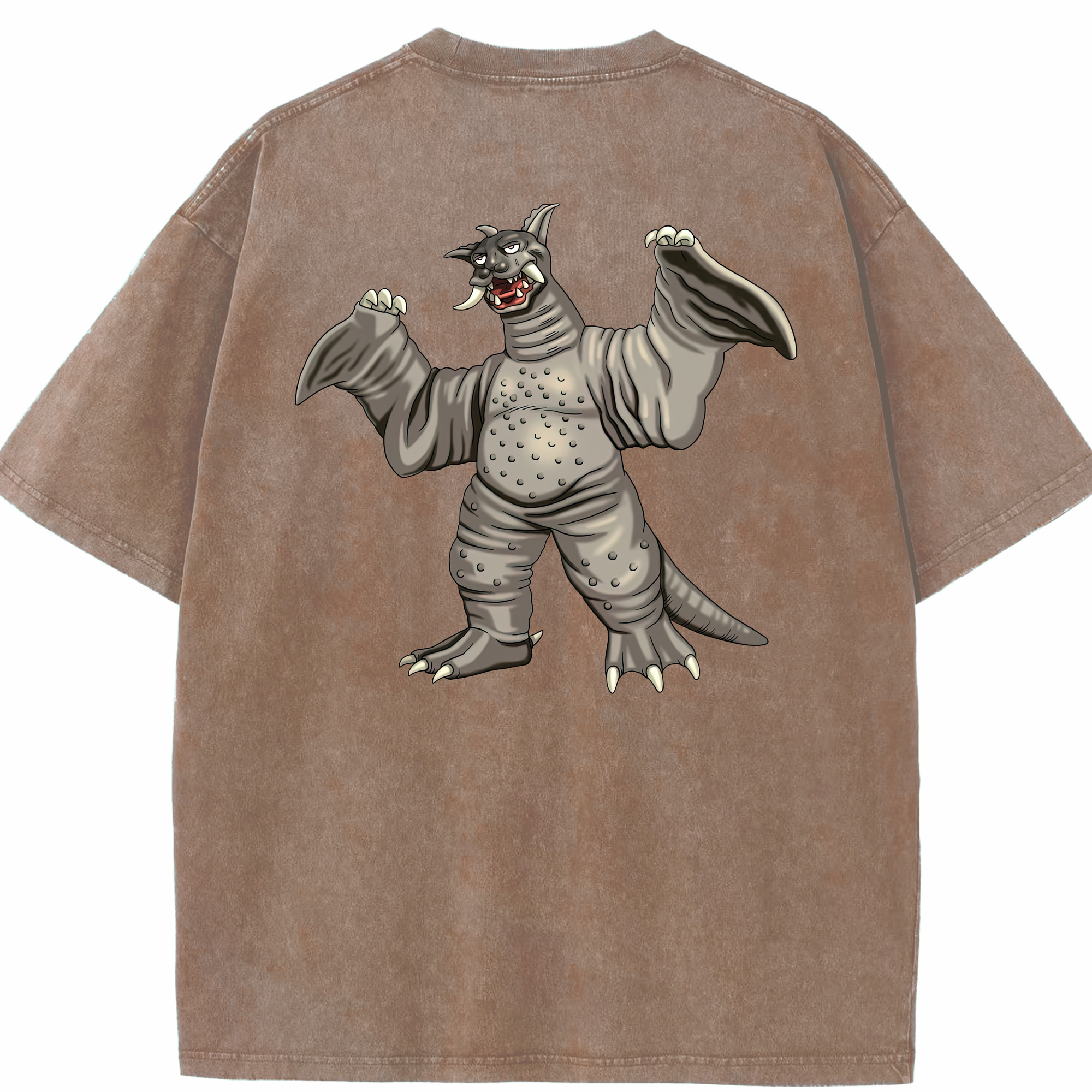 （画像用） ウルトラマン Ultraman 綿100% ヴィンテージ風 半袖Tシャツ（背面プリント）