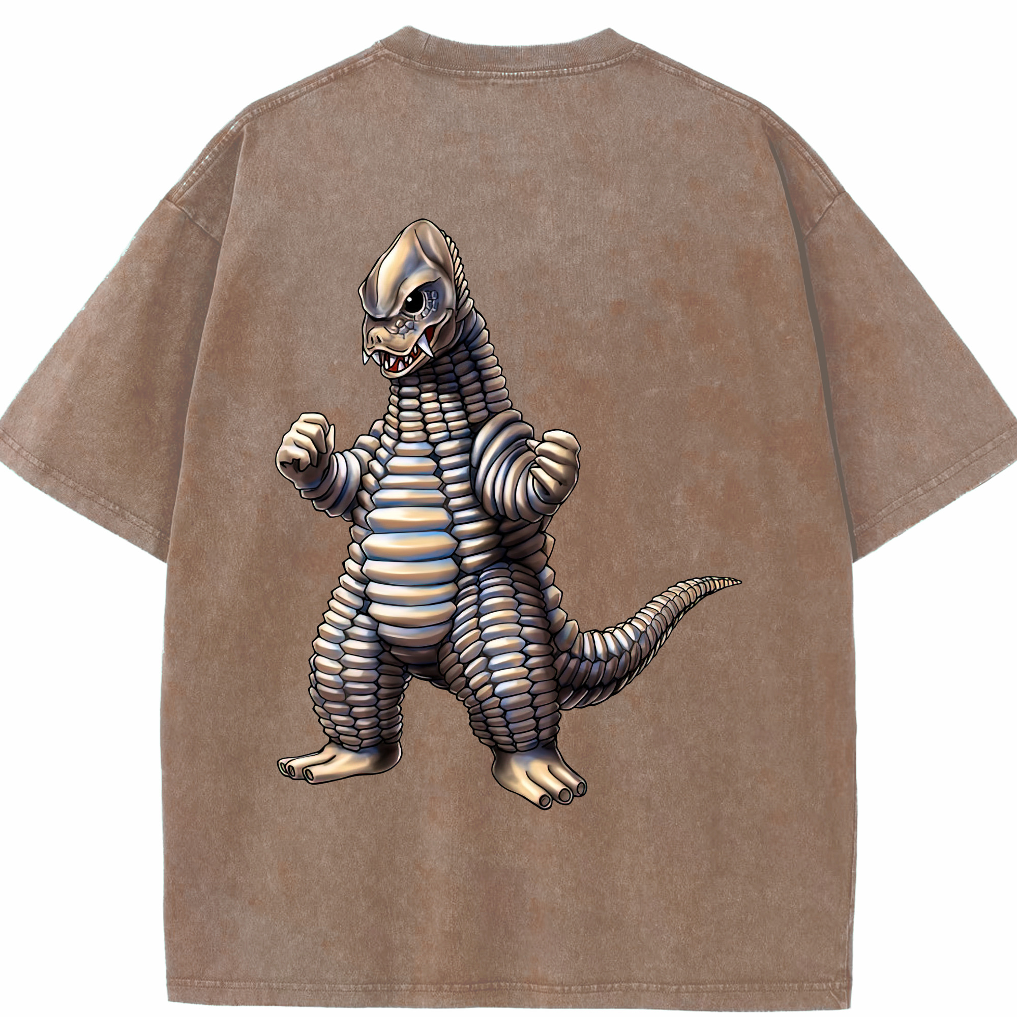 （画像用） ウルトラマン Ultraman 綿100% ヴィンテージ風 半袖Tシャツ（背面プリント）