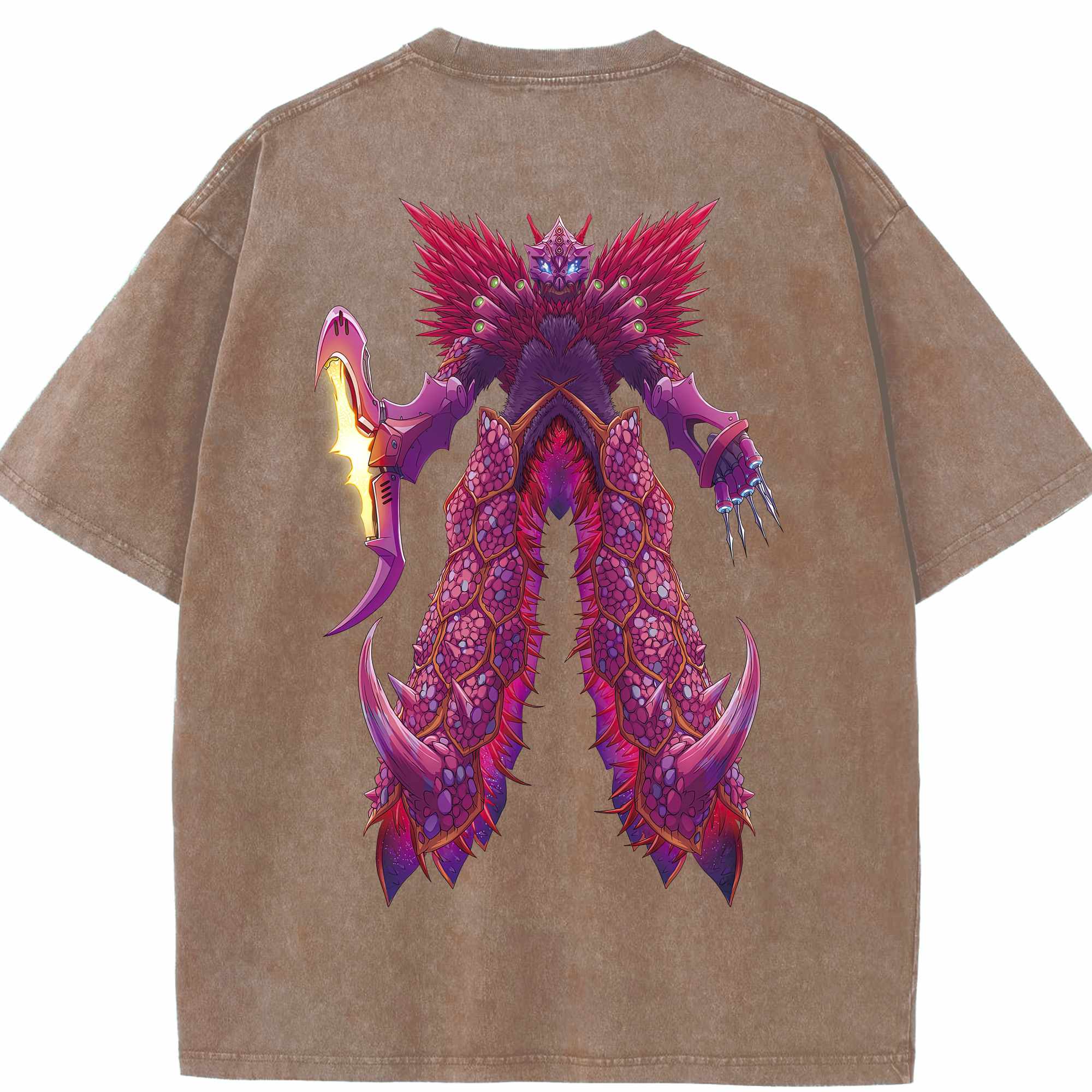 （画像用） ウルトラマン Ultraman 綿100% ヴィンテージ風 半袖Tシャツ（背面プリント）