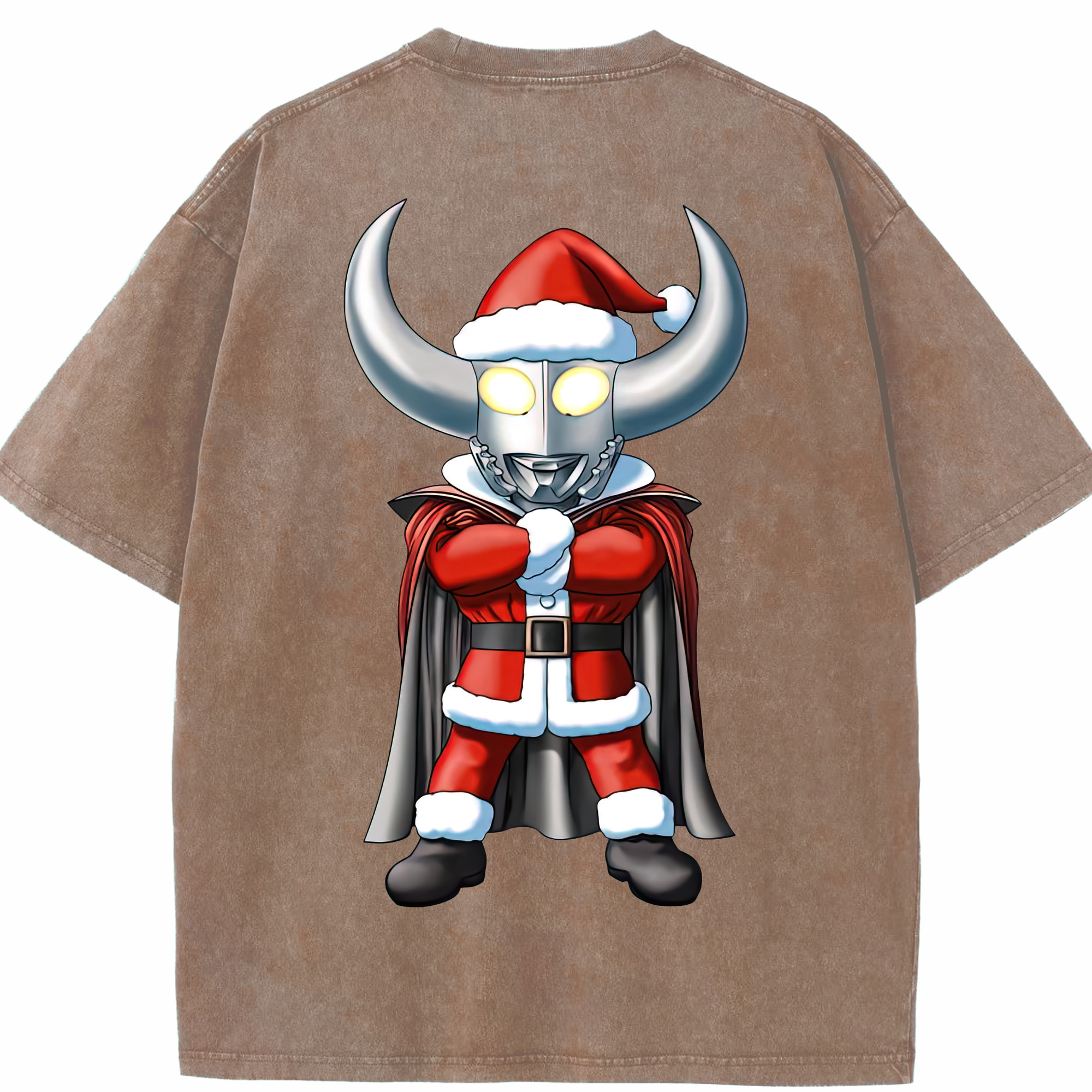（画像用） ウルトラマン Ultraman 綿100% ヴィンテージ風 半袖Tシャツ（背面プリント）