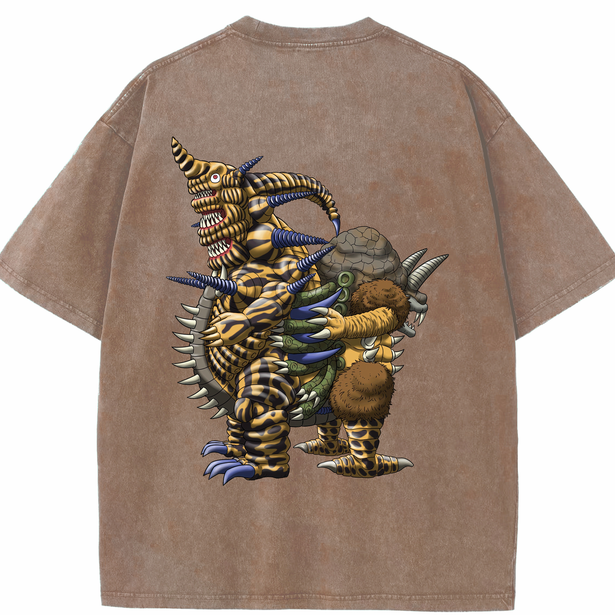 （画像用） ウルトラマン Ultraman 綿100% ヴィンテージ風 半袖Tシャツ（背面プリント）