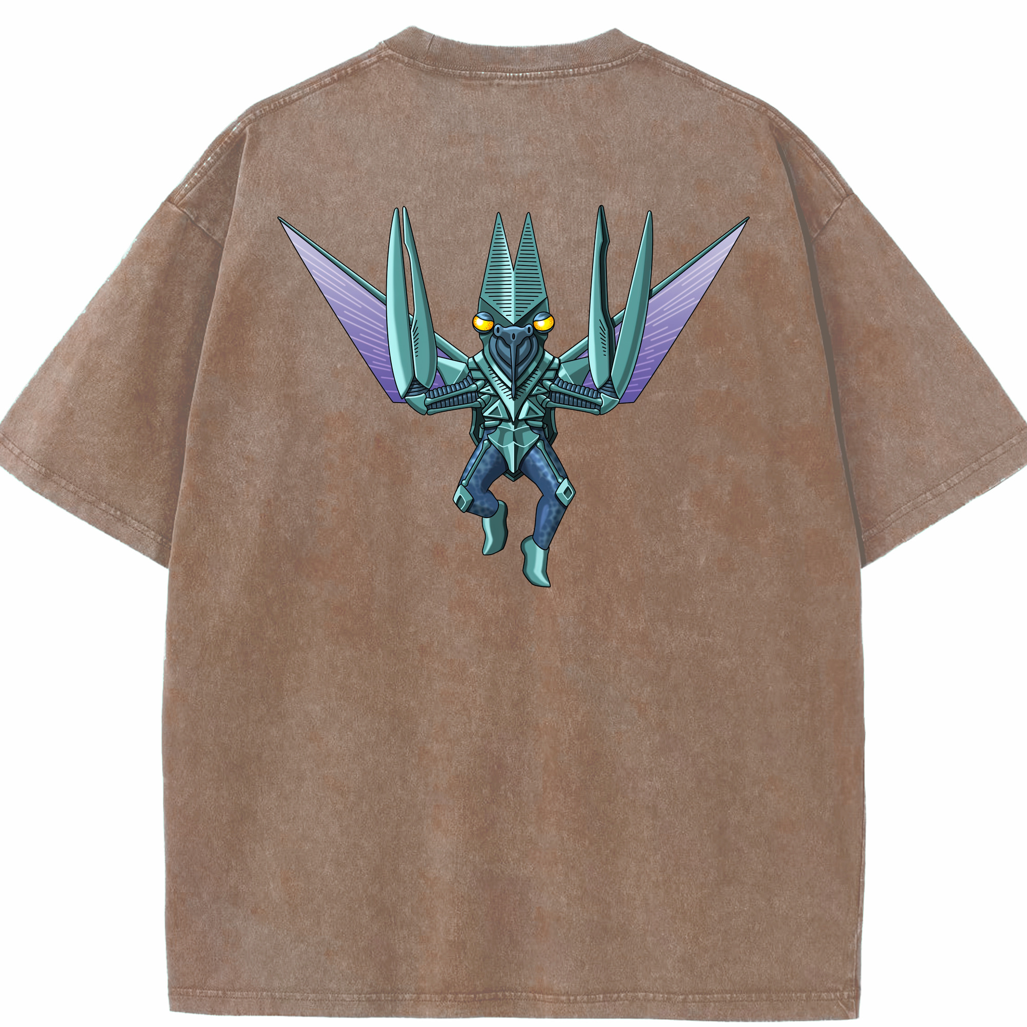 （画像用） ウルトラマン Ultraman 綿100% ヴィンテージ風 半袖Tシャツ（背面プリント）