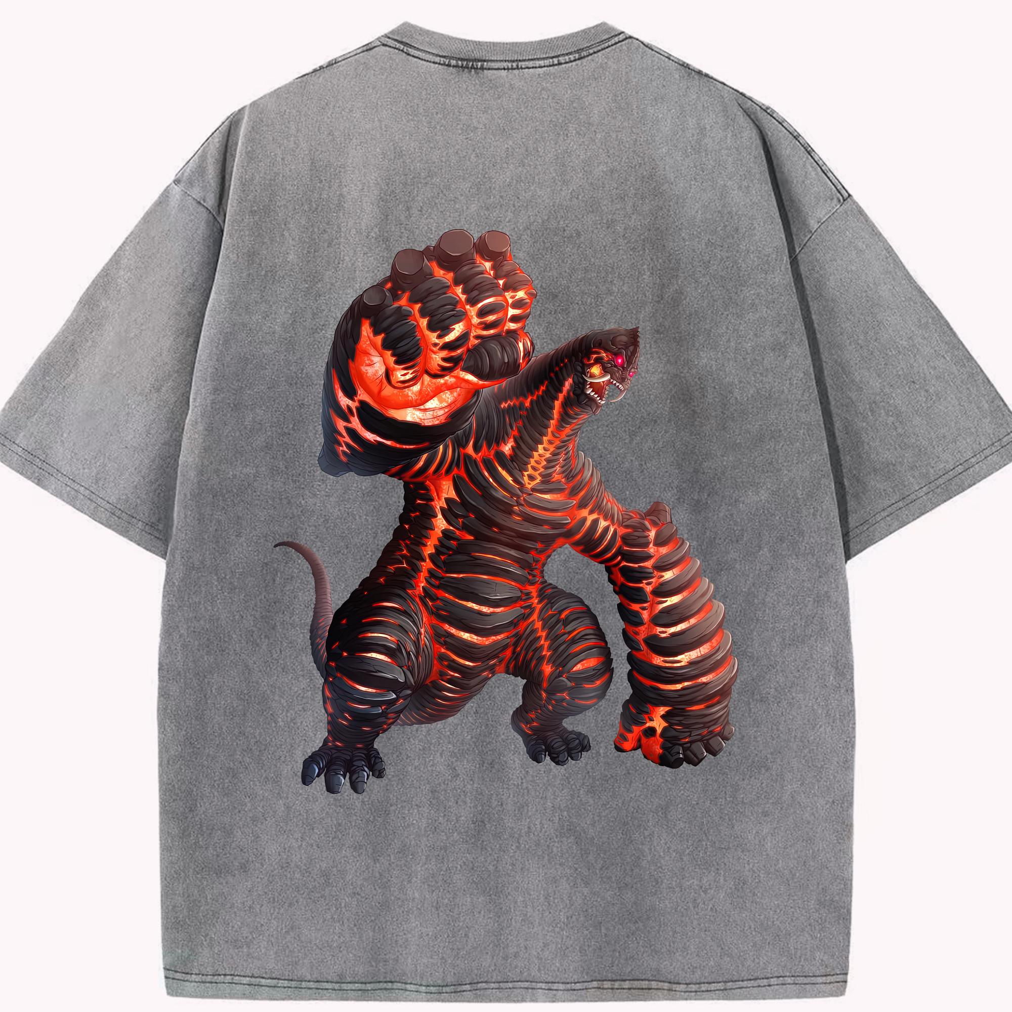 （画像用） ウルトラマン Ultraman 綿100% ヴィンテージ風 半袖Tシャツ（背面プリント）