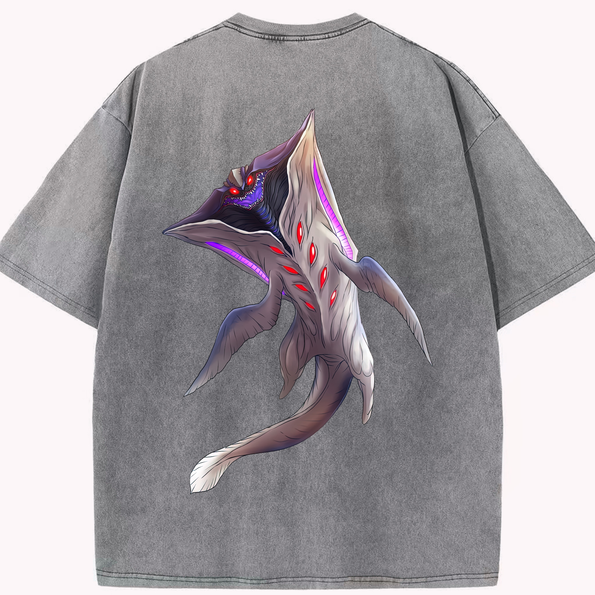 （画像用） ウルトラマン Ultraman 綿100% ヴィンテージ風 半袖Tシャツ（背面プリント）