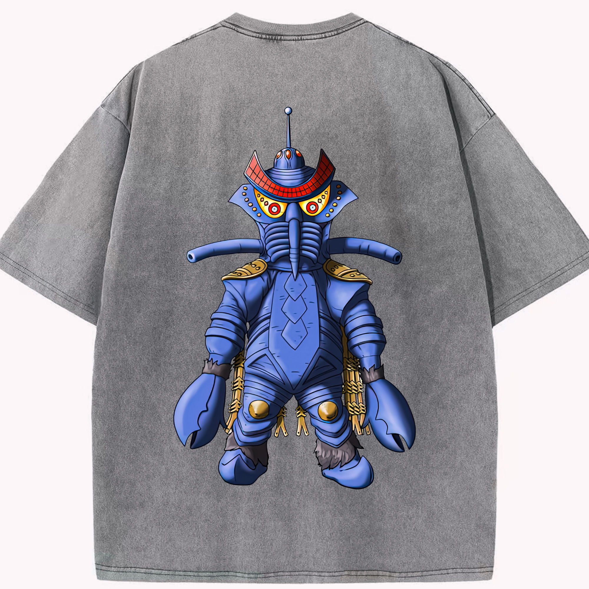 （画像用） ウルトラマン Ultraman 綿100% ヴィンテージ風 半袖Tシャツ（背面プリント）