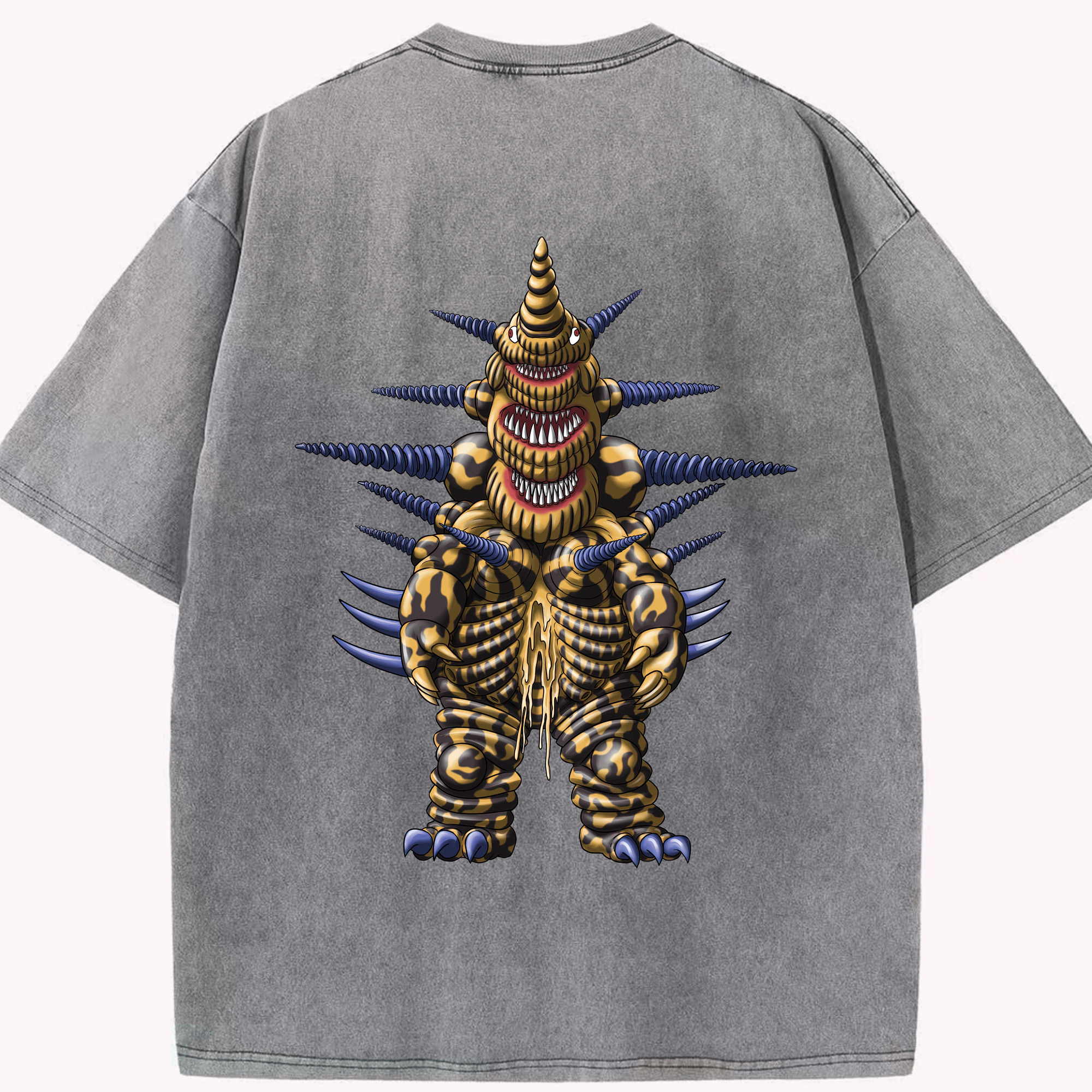 （画像用） ウルトラマン Ultraman 綿100% ヴィンテージ風 半袖Tシャツ（背面プリント）