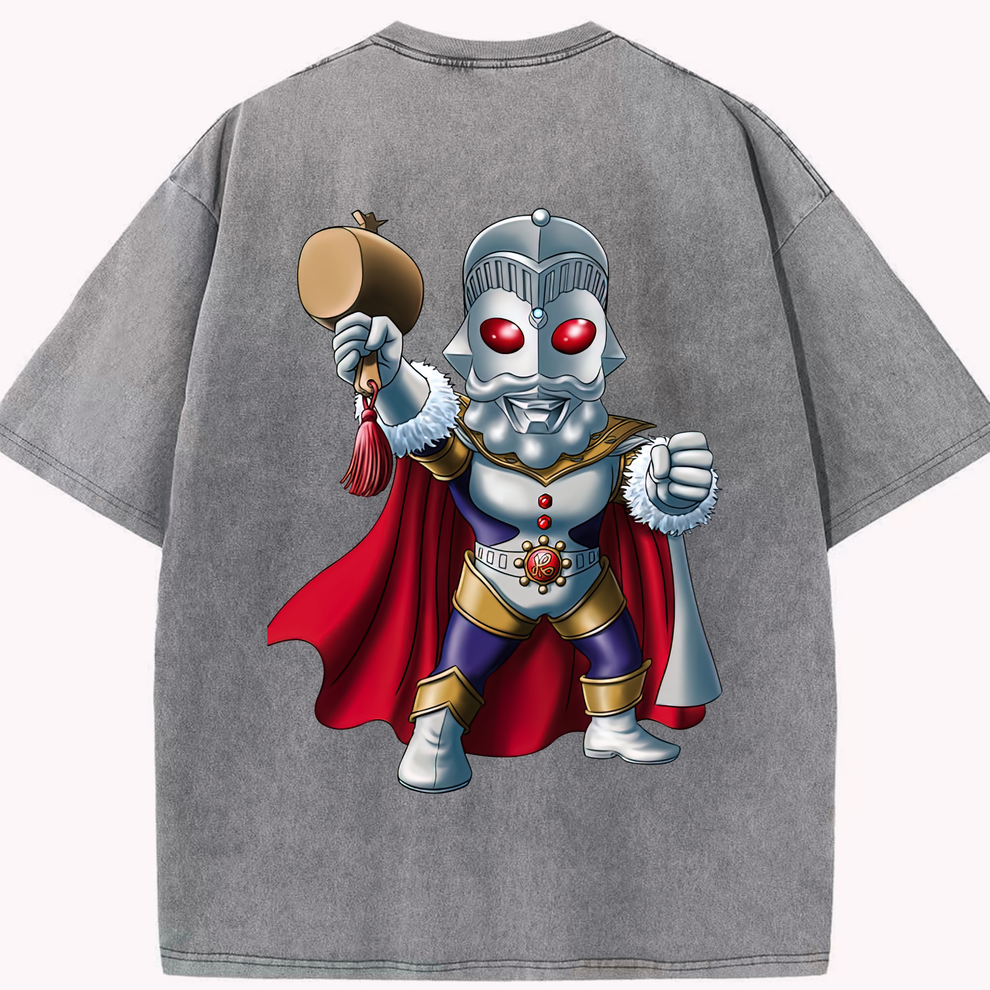 （画像用） ウルトラマン Ultraman 綿100% ヴィンテージ風 半袖Tシャツ（背面プリント）