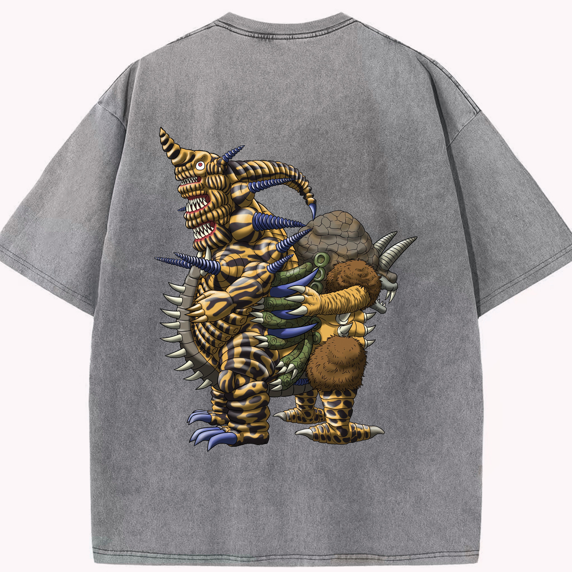 （画像用） ウルトラマン Ultraman 綿100% ヴィンテージ風 半袖Tシャツ（背面プリント）