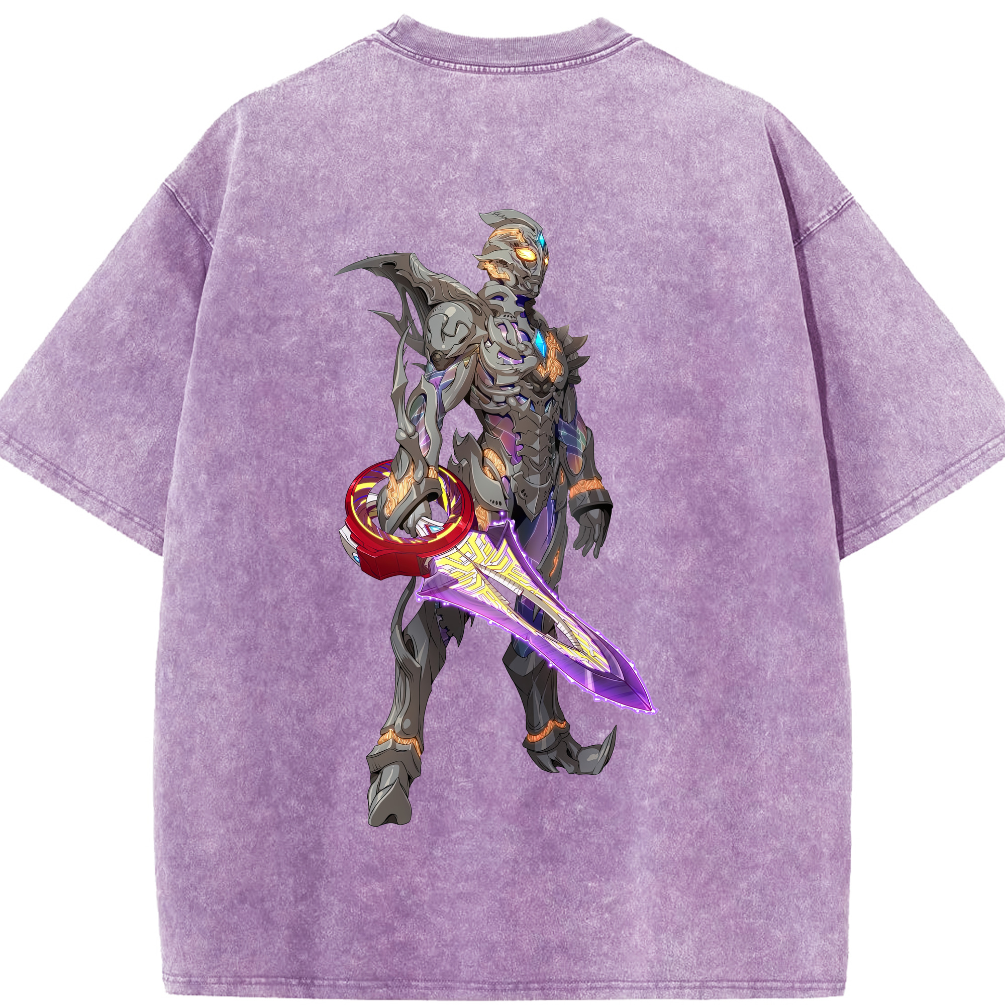 （画像用） ウルトラマン Ultraman 綿100% ヴィンテージ風 半袖Tシャツ（背面プリント）