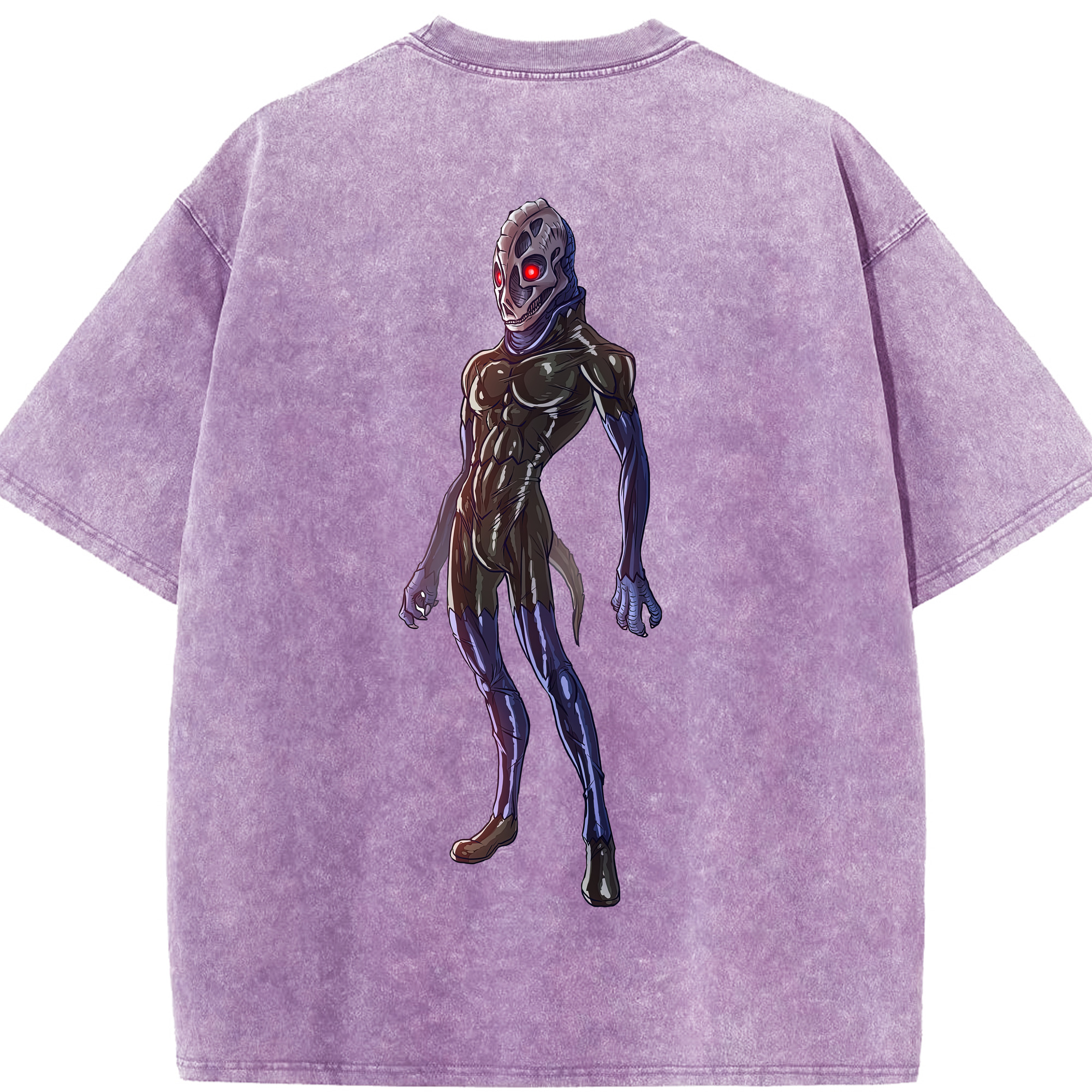 （画像用） ウルトラマン Ultraman 綿100% ヴィンテージ風 半袖Tシャツ（背面プリント）
