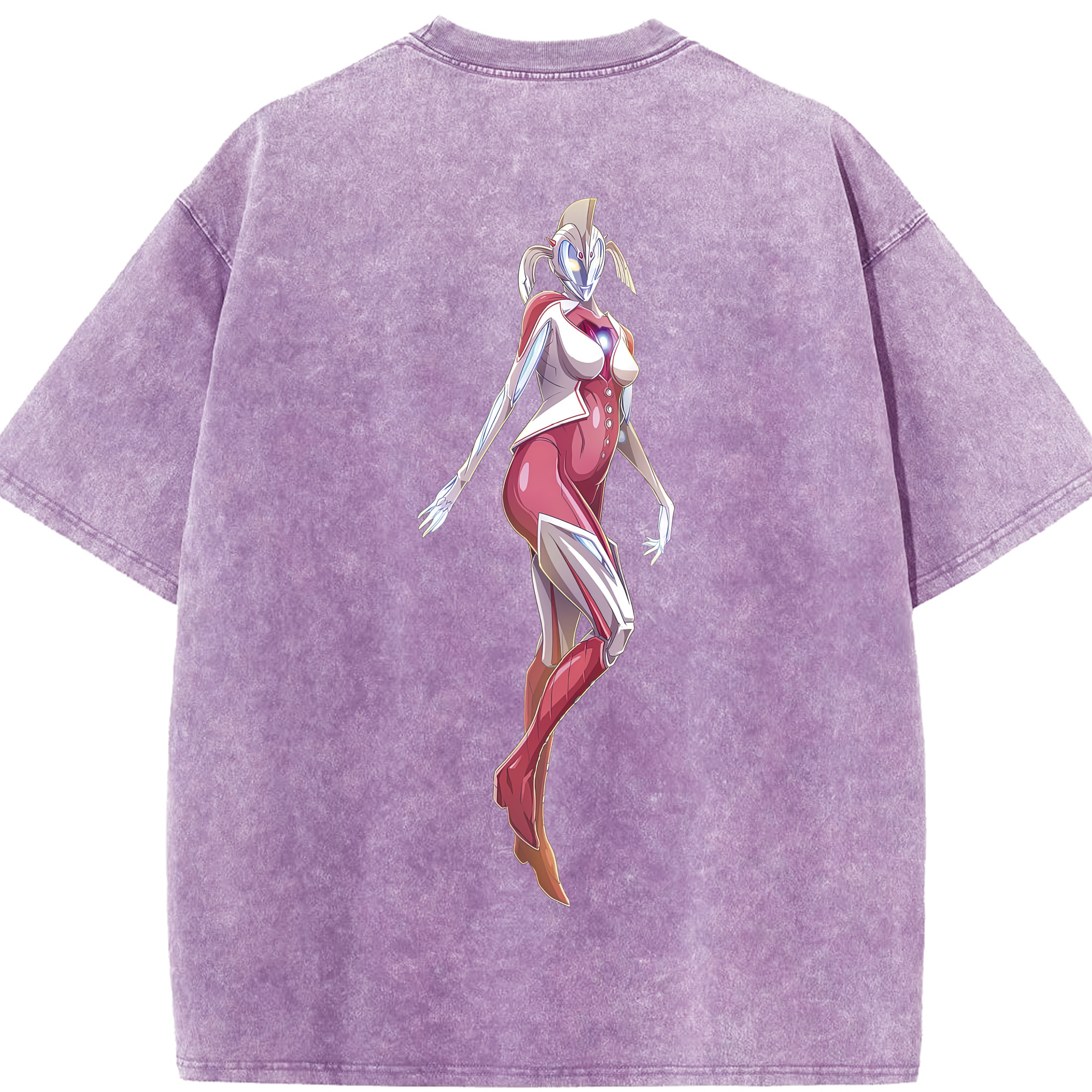 （画像用） ウルトラマン Ultraman 綿100% ヴィンテージ風 半袖Tシャツ（背面プリント）