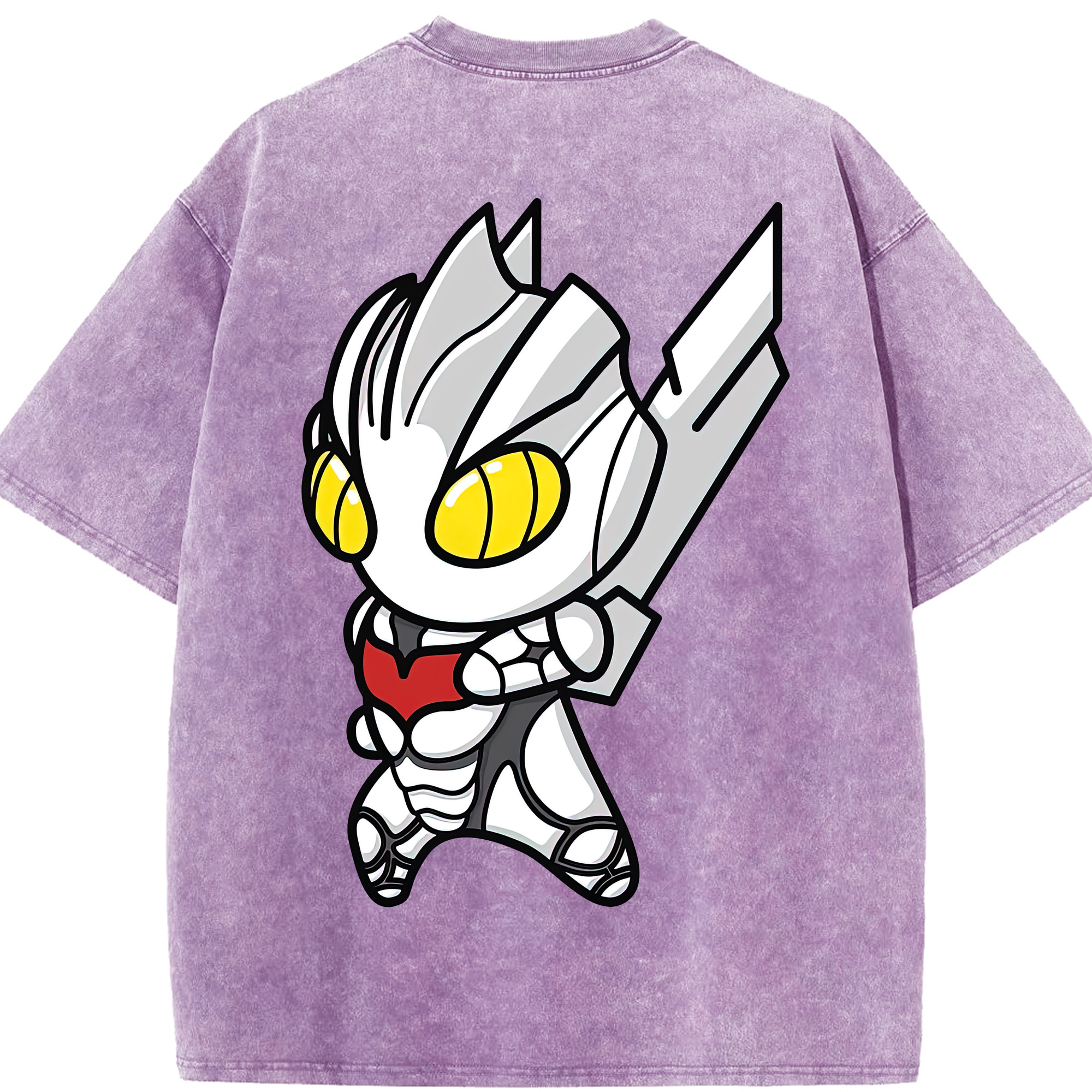 （画像用） ウルトラマン Ultraman 綿100% ヴィンテージ風 半袖Tシャツ（背面プリント）