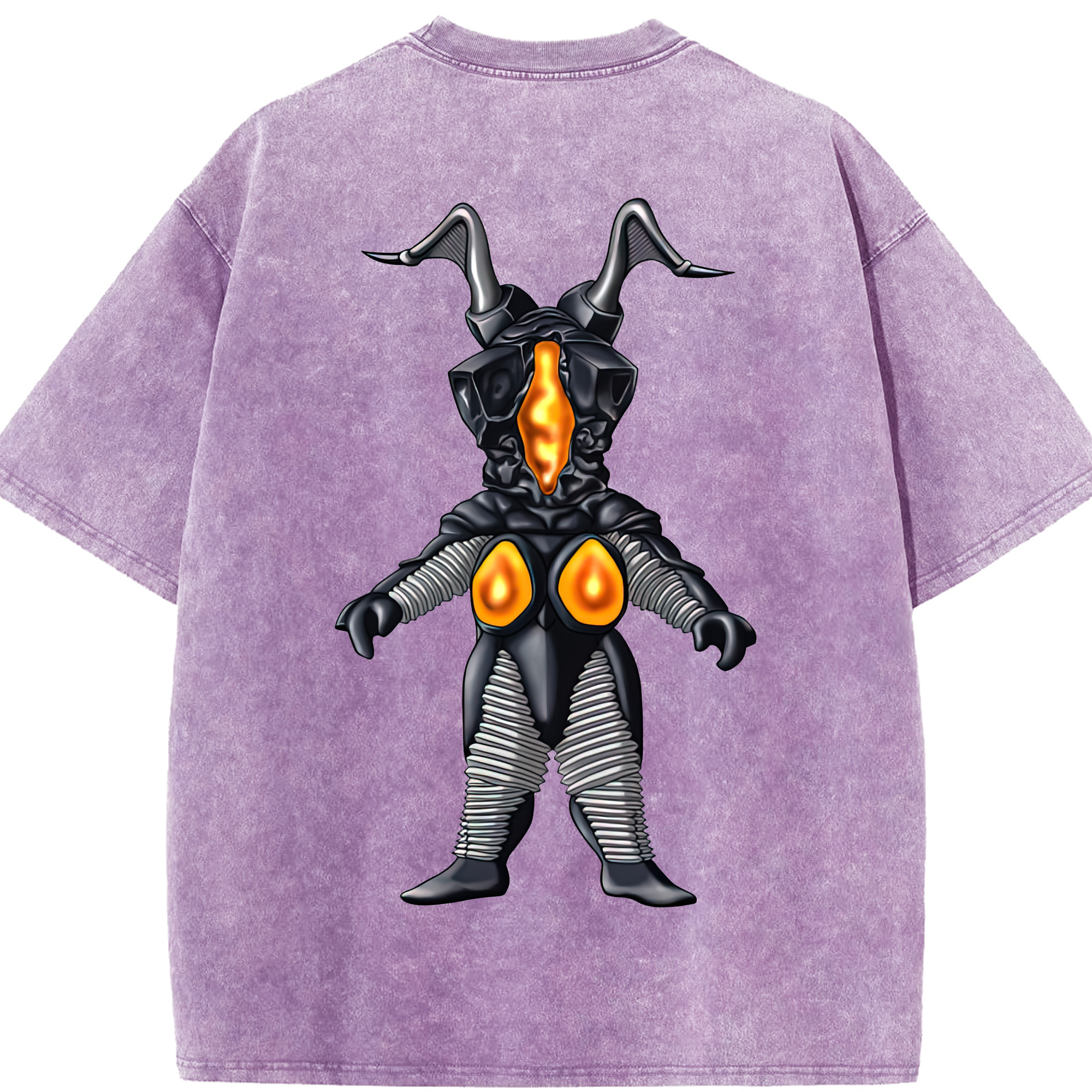 （画像用） ウルトラマン Ultraman 綿100% ヴィンテージ風 半袖Tシャツ（背面プリント）