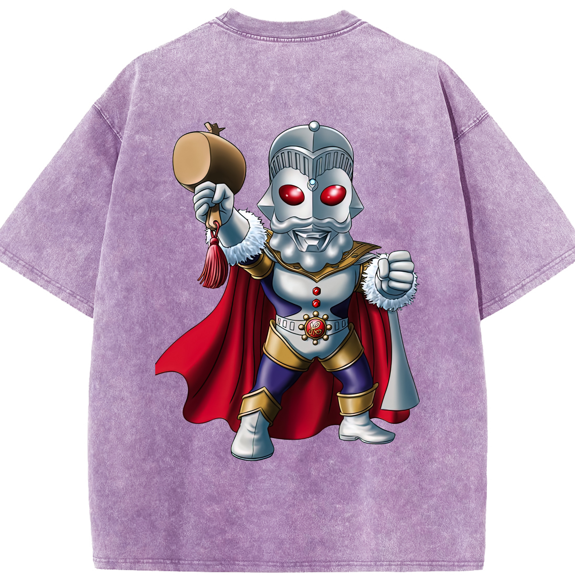 （画像用） ウルトラマン Ultraman 綿100% ヴィンテージ風 半袖Tシャツ（背面プリント）