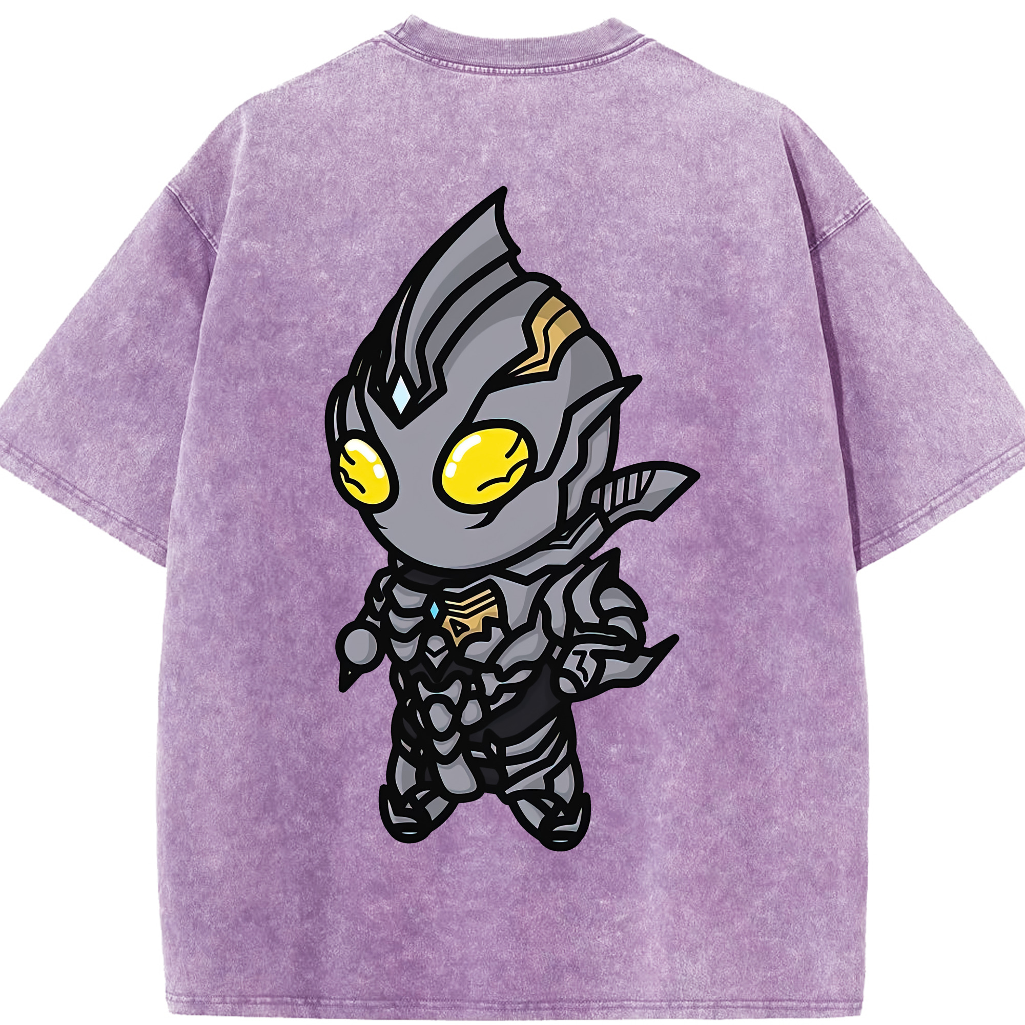 （画像用） ウルトラマン Ultraman 綿100% ヴィンテージ風 半袖Tシャツ（背面プリント）