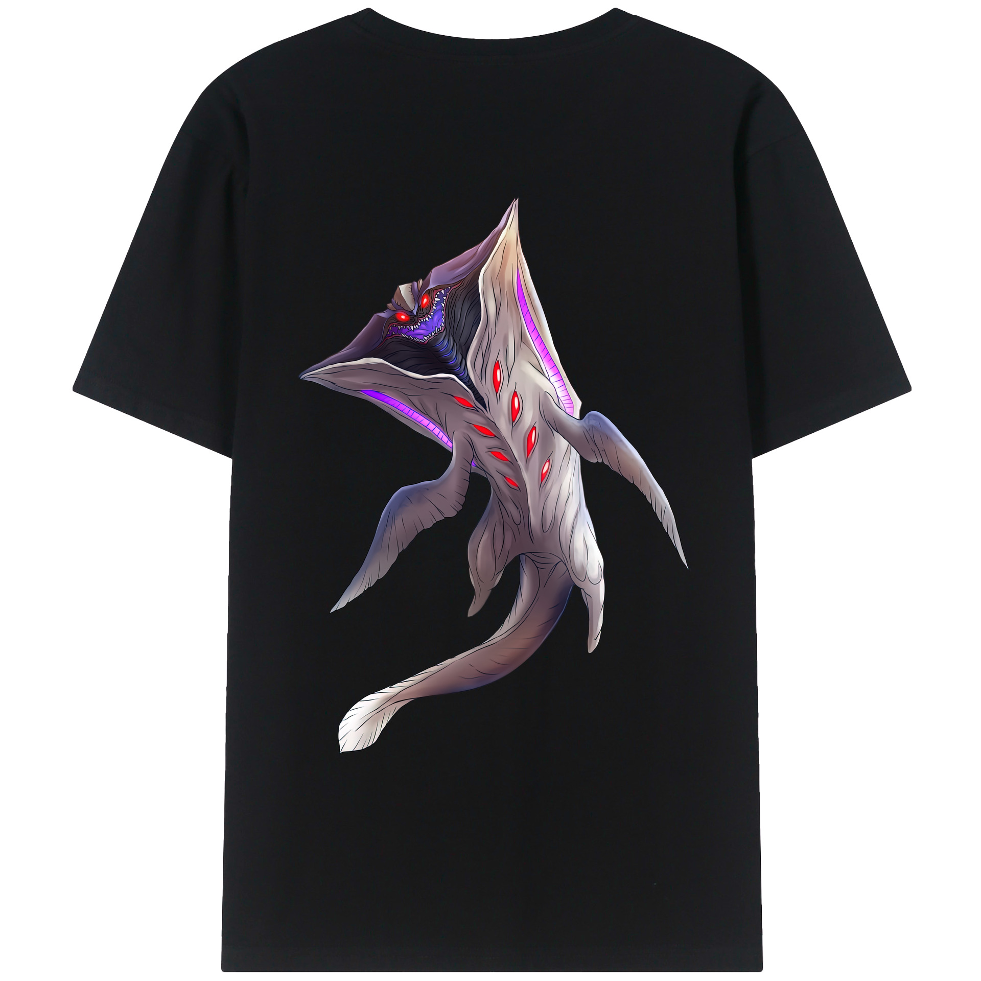 （画像用） ウルトラマン Ultraman 綿100％ メンズ半袖Tシャツ（バックプリント） 通気性