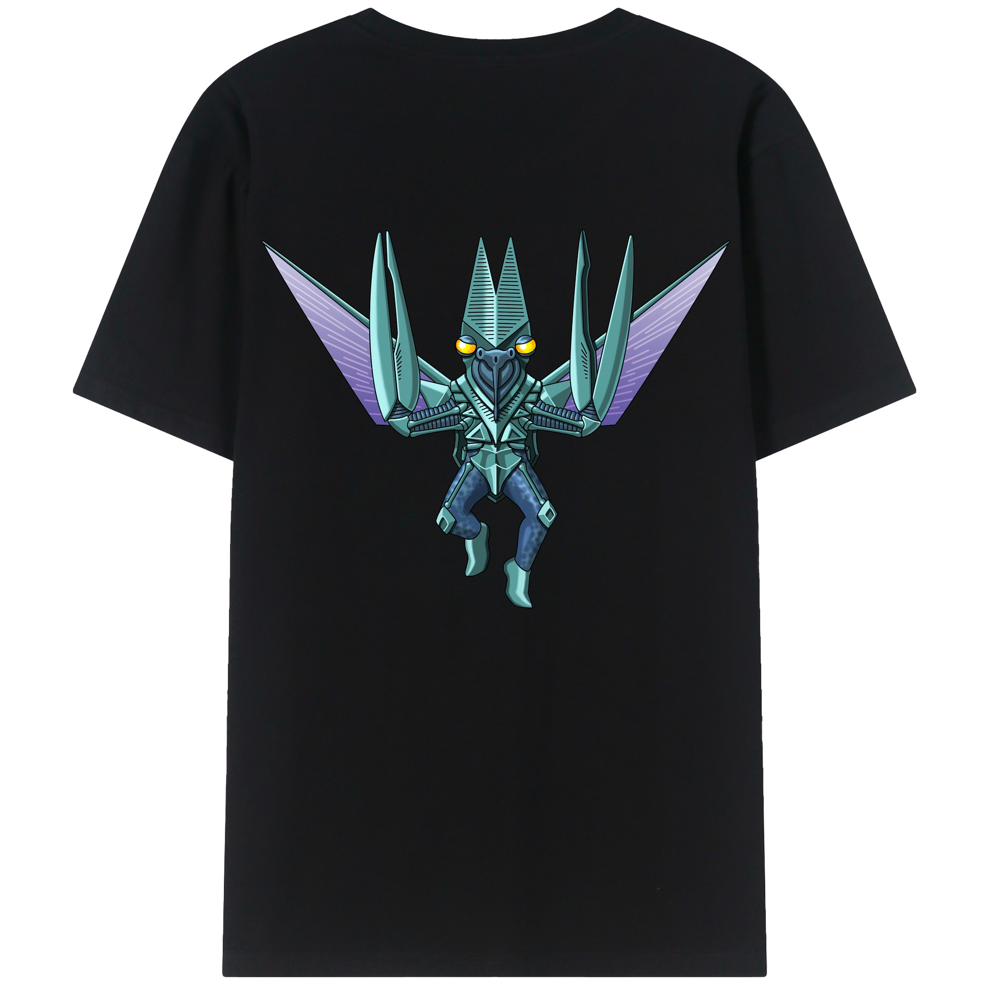 （画像用） ウルトラマン Ultraman 綿100％ メンズ半袖Tシャツ（バックプリント） 通気性