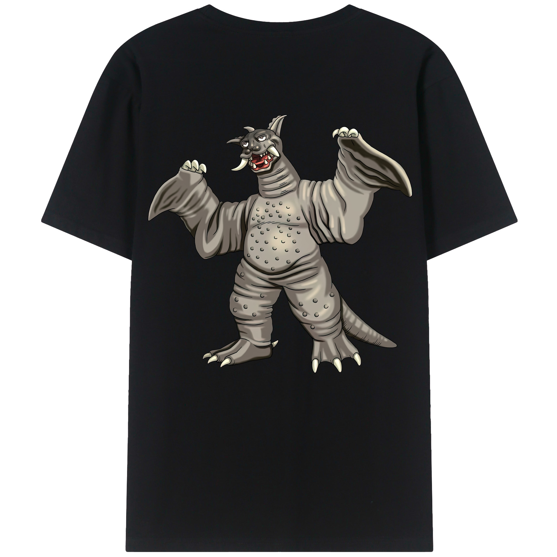 （画像用） ウルトラマン Ultraman 綿100％ メンズ半袖Tシャツ（バックプリント） 通気性