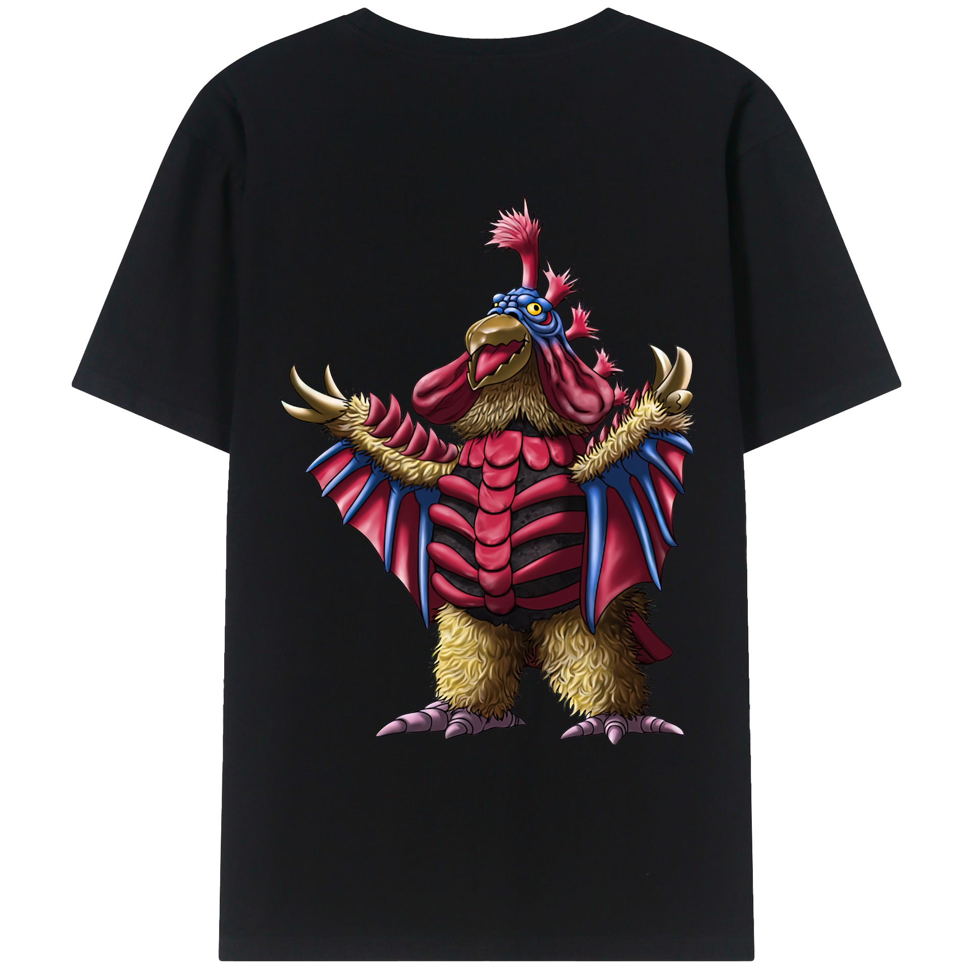 （画像用） ウルトラマン Ultraman 綿100％ メンズ半袖Tシャツ（バックプリント） 通気性
