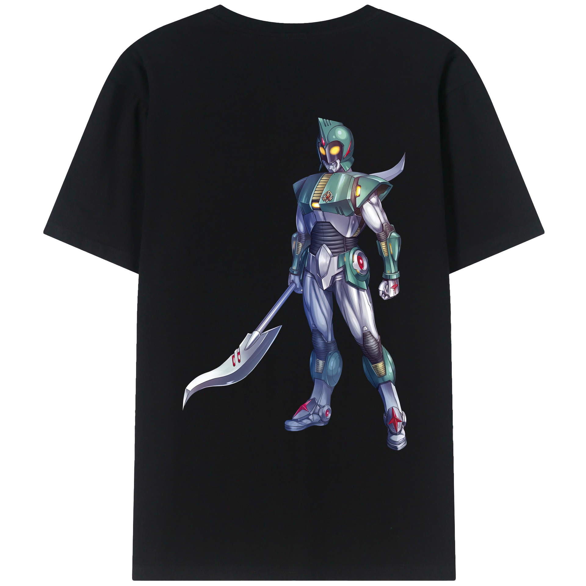 （画像用） ウルトラマン Ultraman 綿100％ メンズ半袖Tシャツ（バックプリント） 通気性
