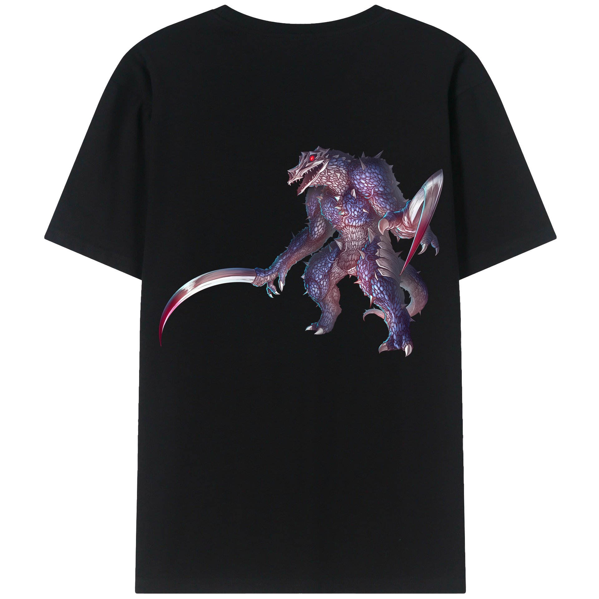 （画像用） ウルトラマン Ultraman 綿100％ メンズ半袖Tシャツ（バックプリント） 通気性