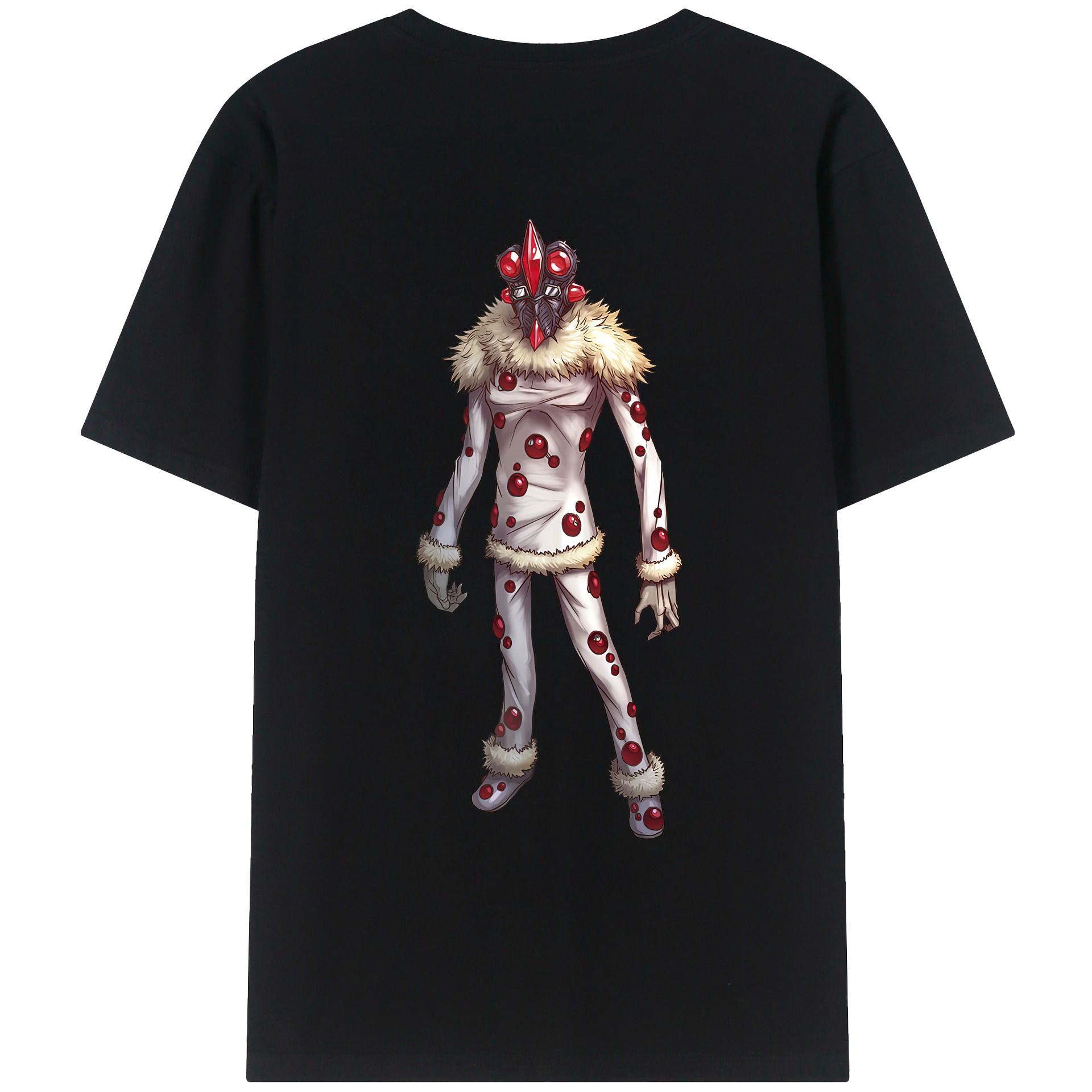 （画像用） ウルトラマン Ultraman 綿100％ メンズ半袖Tシャツ（バックプリント） 通気性