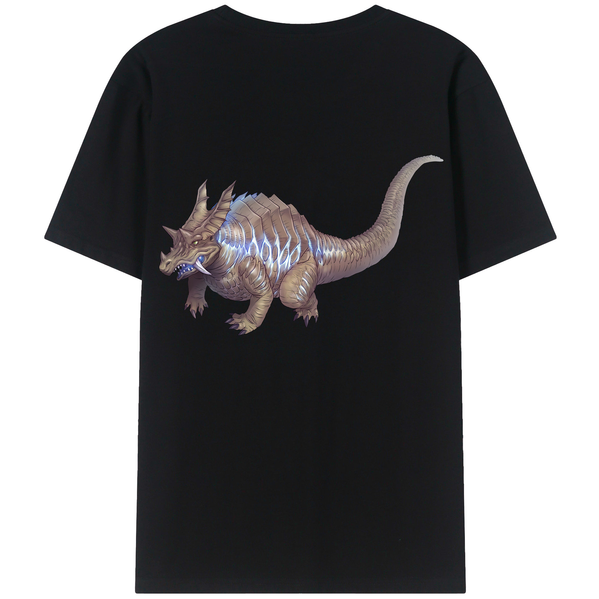 （画像用） ウルトラマン Ultraman 綿100％ メンズ半袖Tシャツ（バックプリント） 通気性