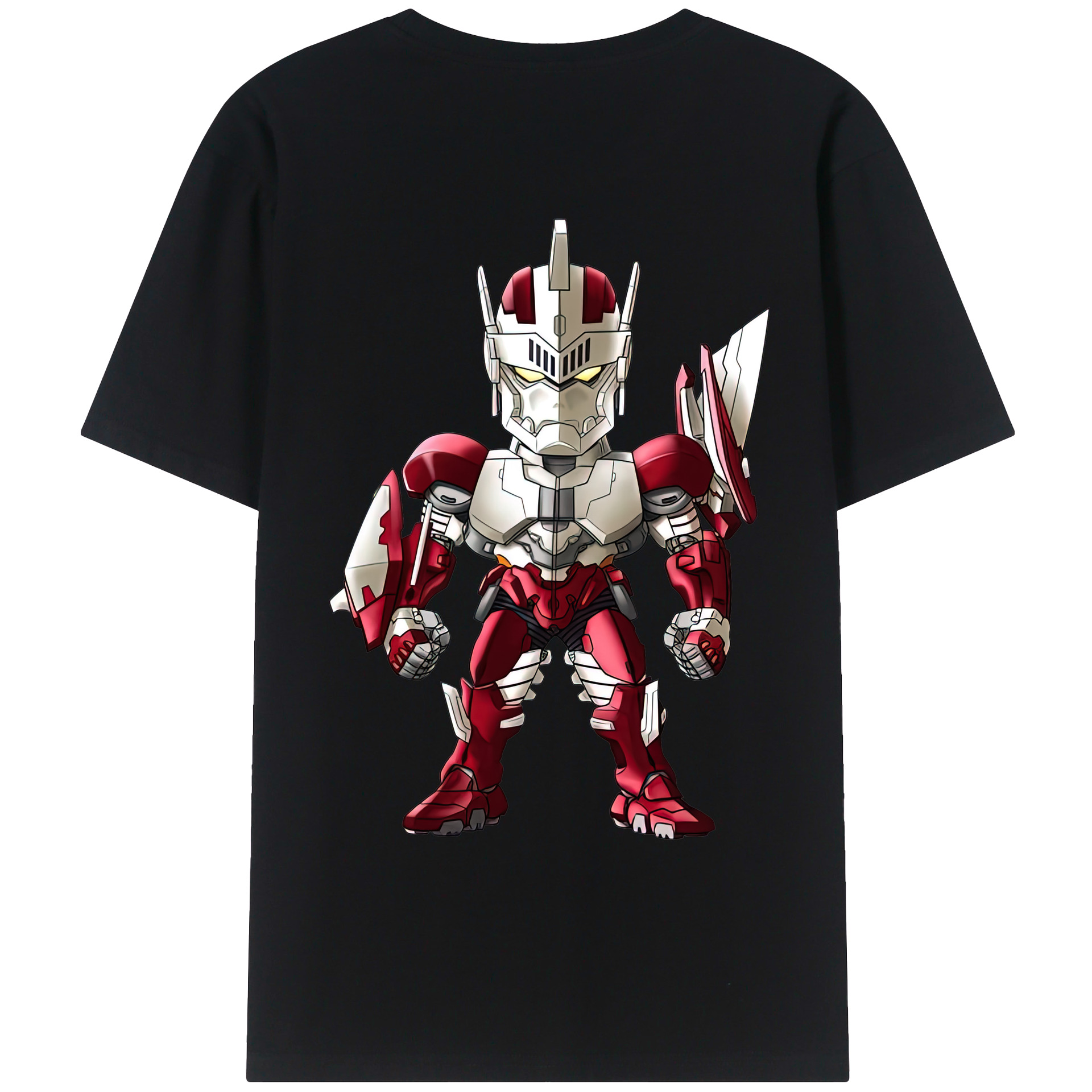 （画像用） ウルトラマン Ultraman 綿100％ メンズ半袖Tシャツ（バックプリント） 通気性
