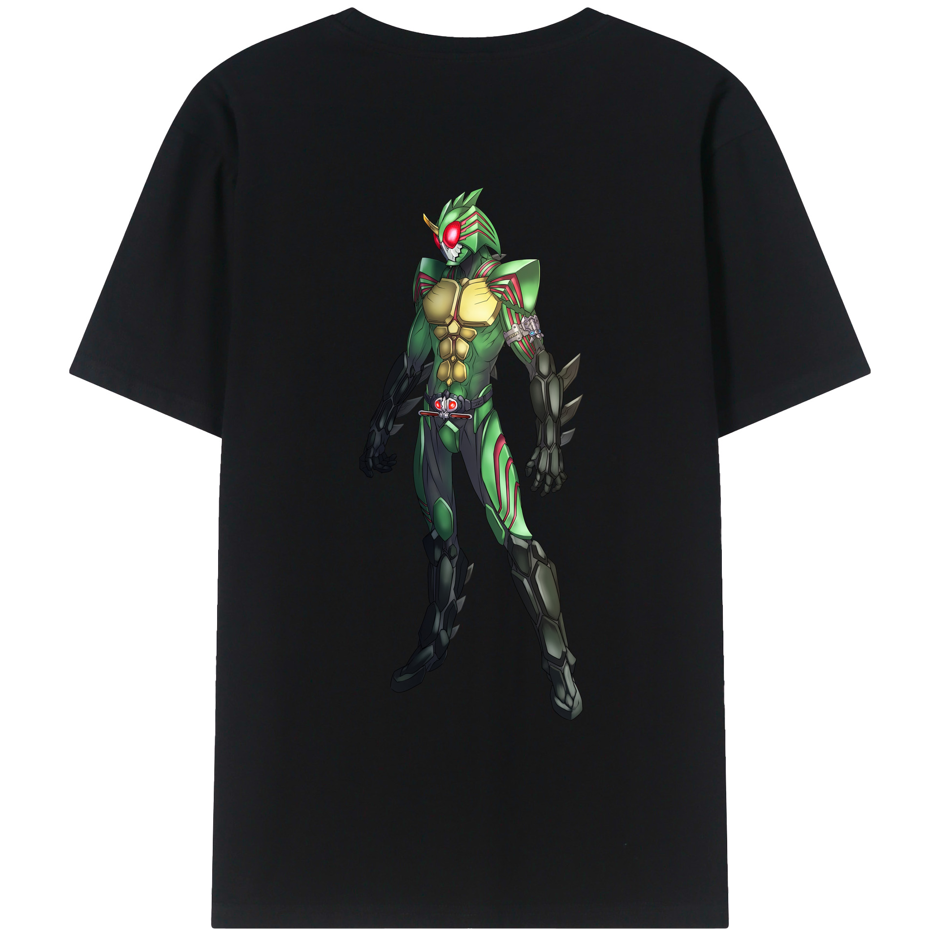 （画像用） ウルトラマン Ultraman 綿100％ メンズ半袖Tシャツ（バックプリント） 通気性