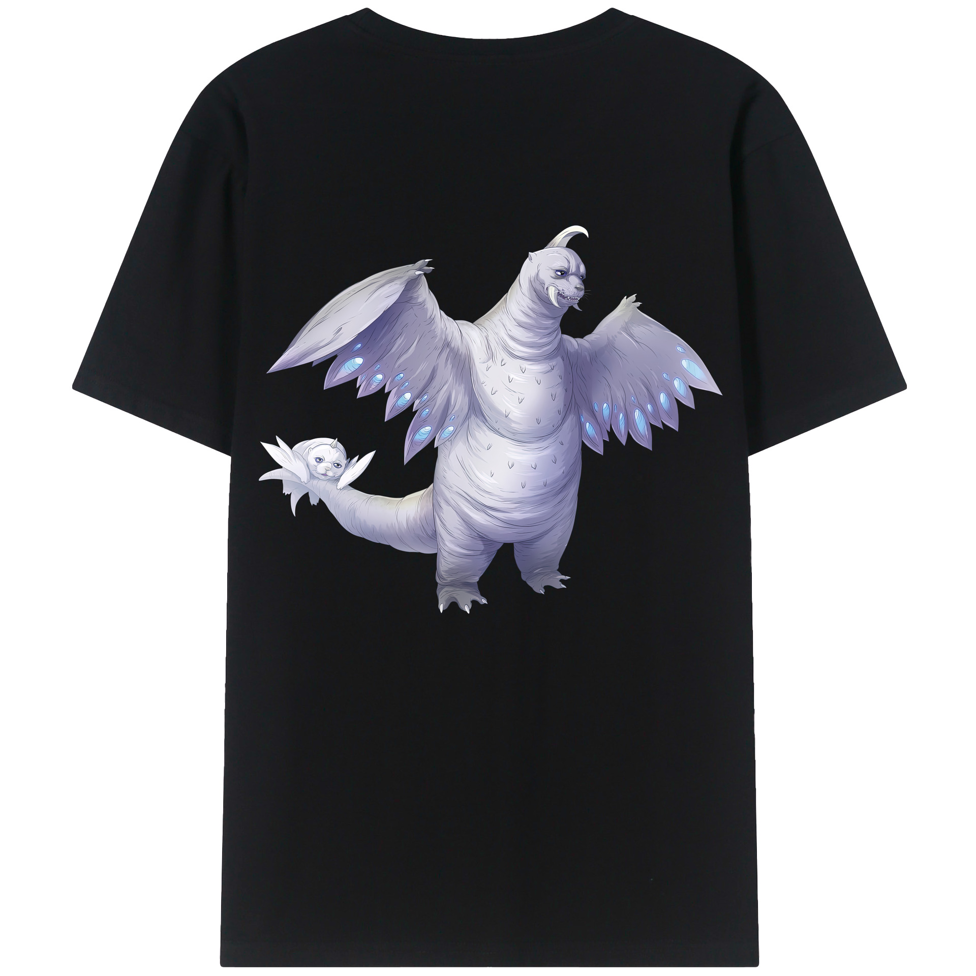 （画像用） ウルトラマン Ultraman 綿100％ メンズ半袖Tシャツ（バックプリント） 通気性