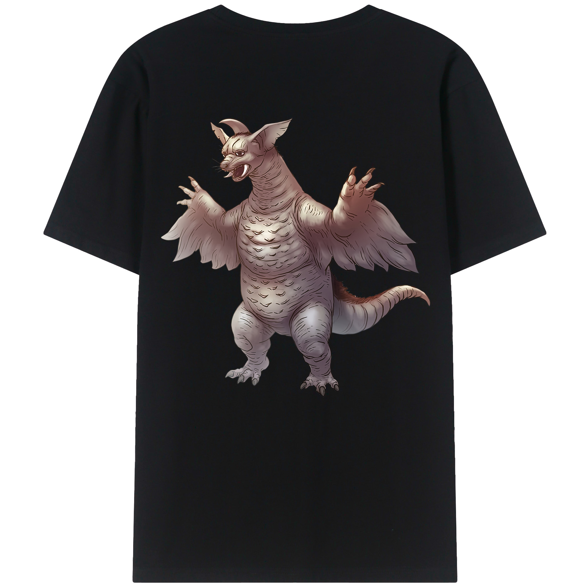 （画像用） ウルトラマン Ultraman 綿100％ メンズ半袖Tシャツ（バックプリント） 通気性