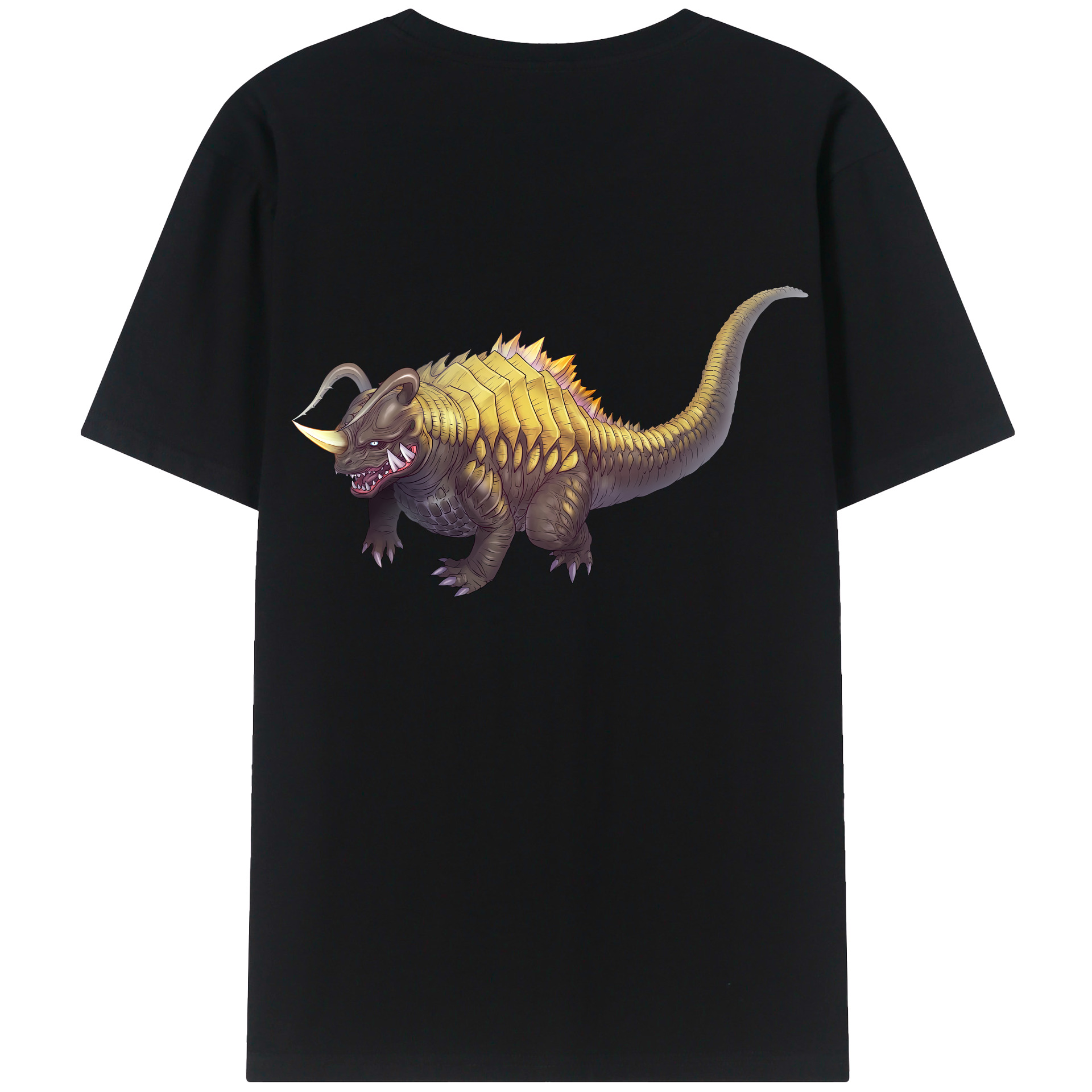 （画像用） ウルトラマン Ultraman 綿100％ メンズ半袖Tシャツ（バックプリント） 通気性