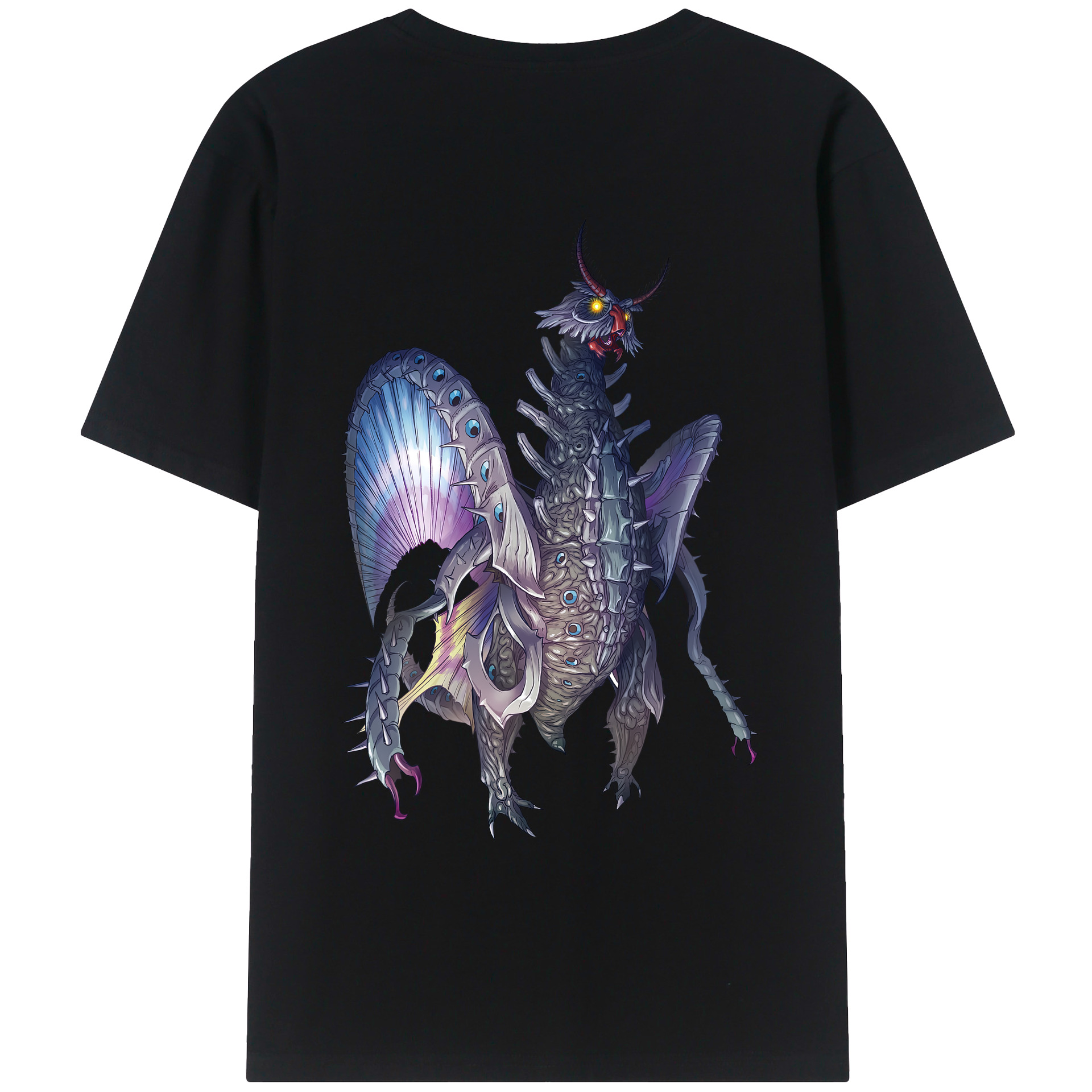 （画像用） ウルトラマン Ultraman 綿100％ メンズ半袖Tシャツ（バックプリント） 通気性
