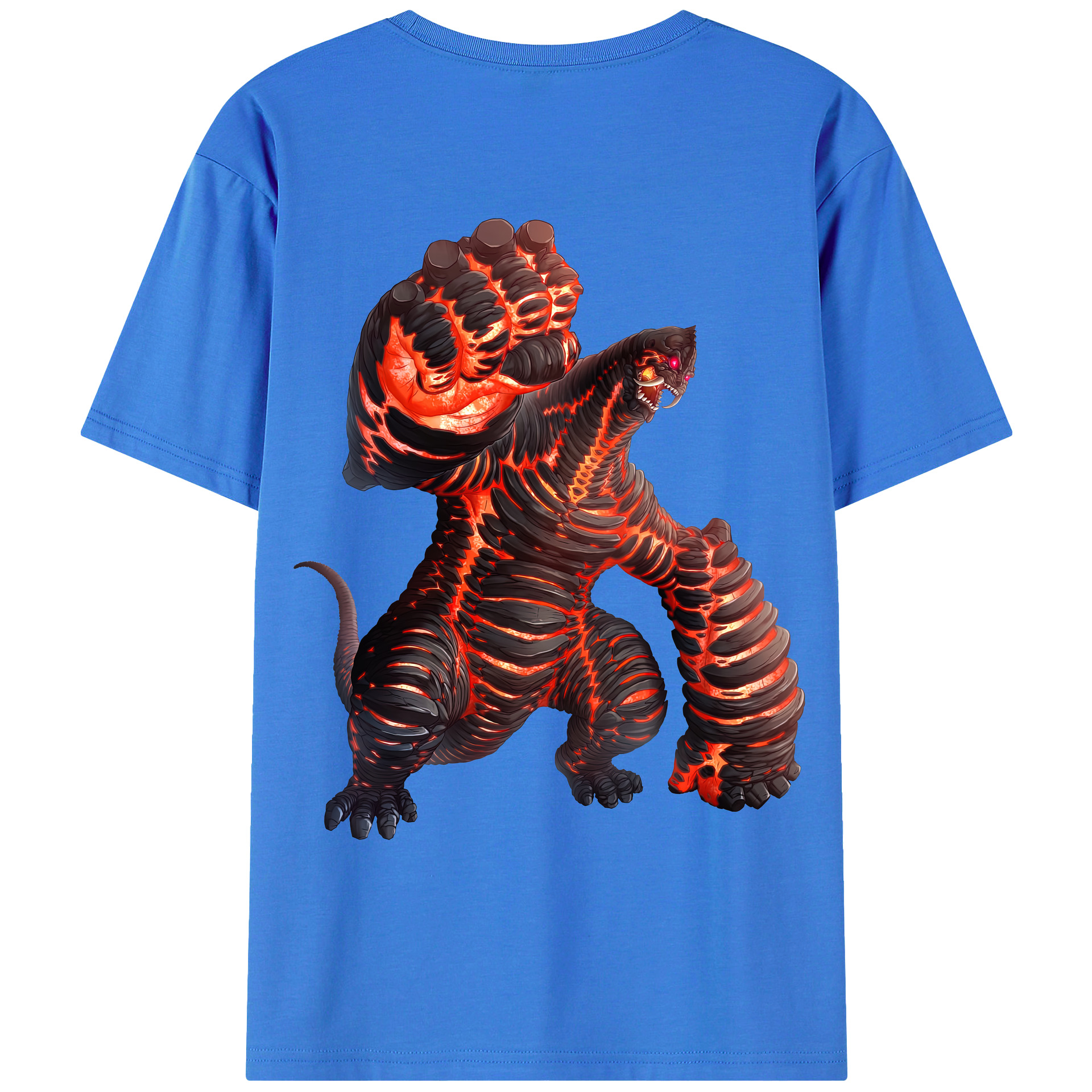（画像用） ウルトラマン Ultraman 綿100％ メンズ半袖Tシャツ（バックプリント） 通気性