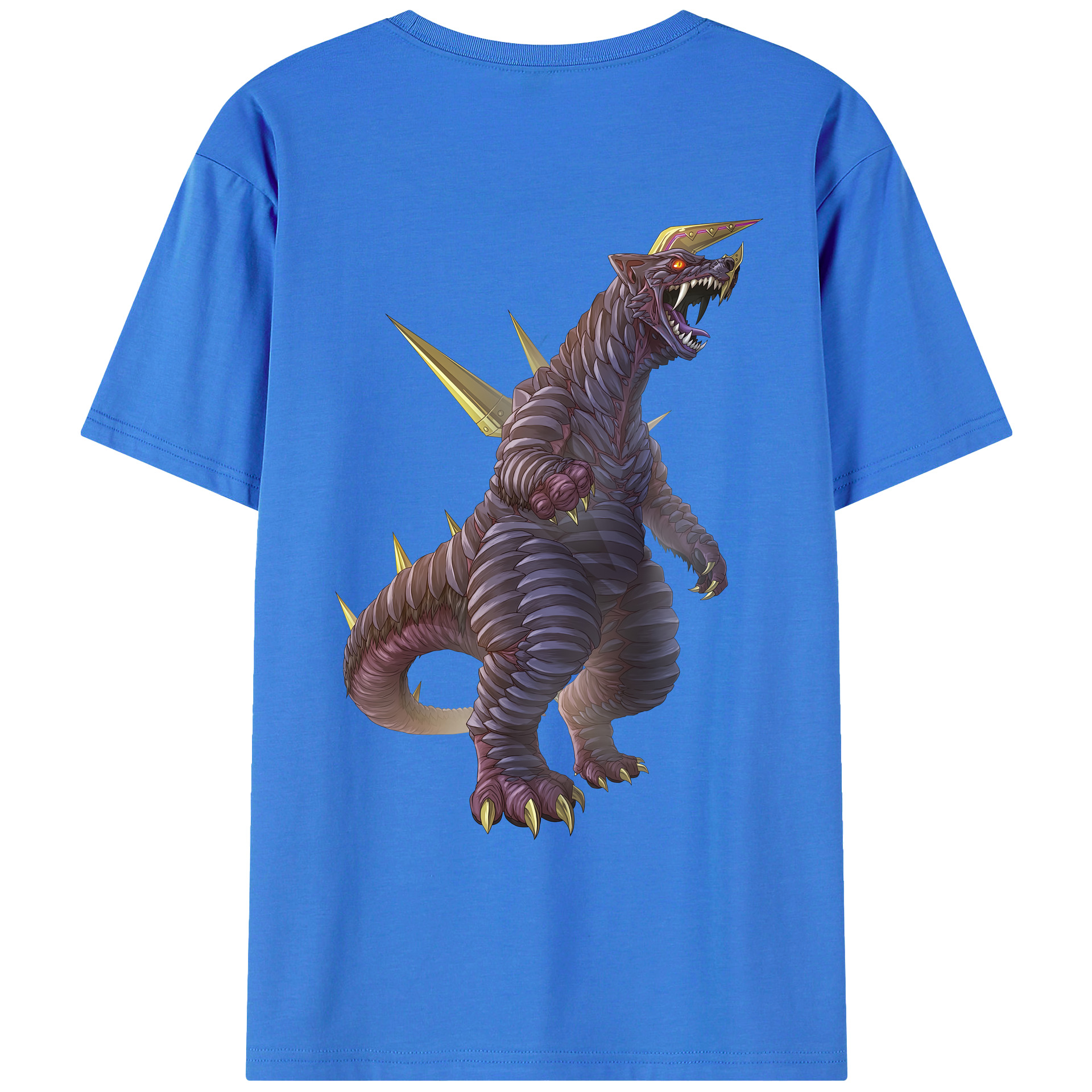 （画像用） ウルトラマン Ultraman 綿100％ メンズ半袖Tシャツ（バックプリント） 通気性